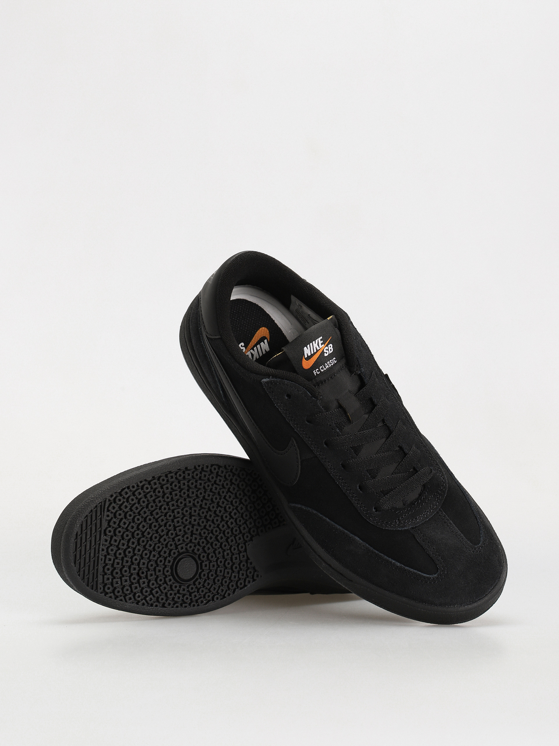 Black classic nikes online