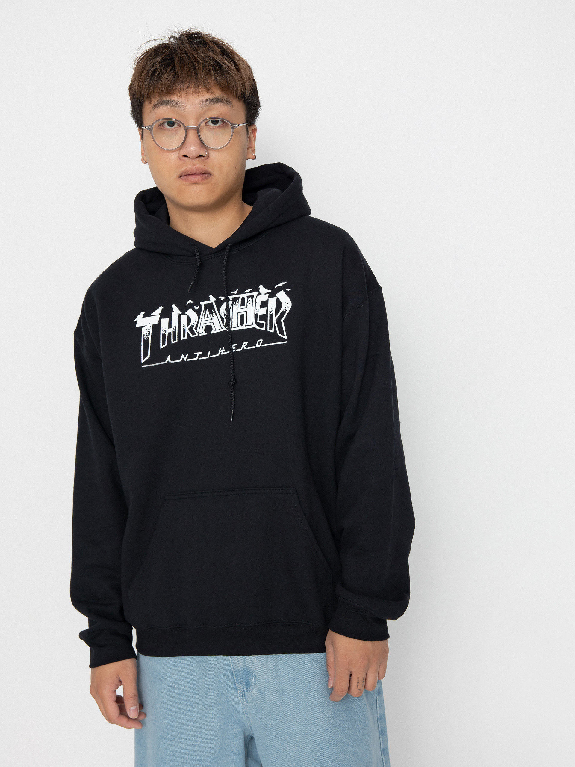 Thrasher Pigeon Mag HD Hoodie (black)