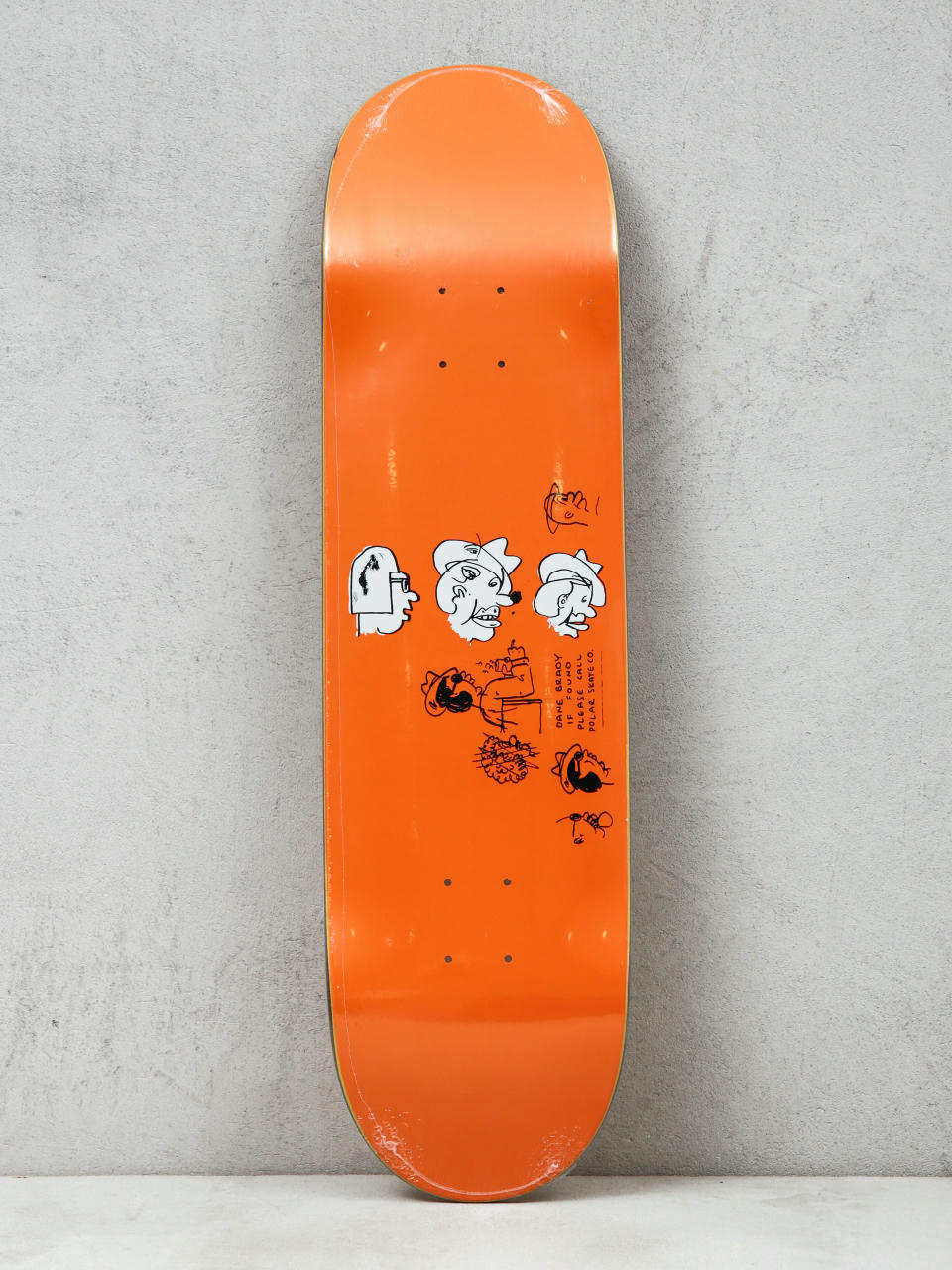 Polar Skate Dane Brady Mia Deck (orange)