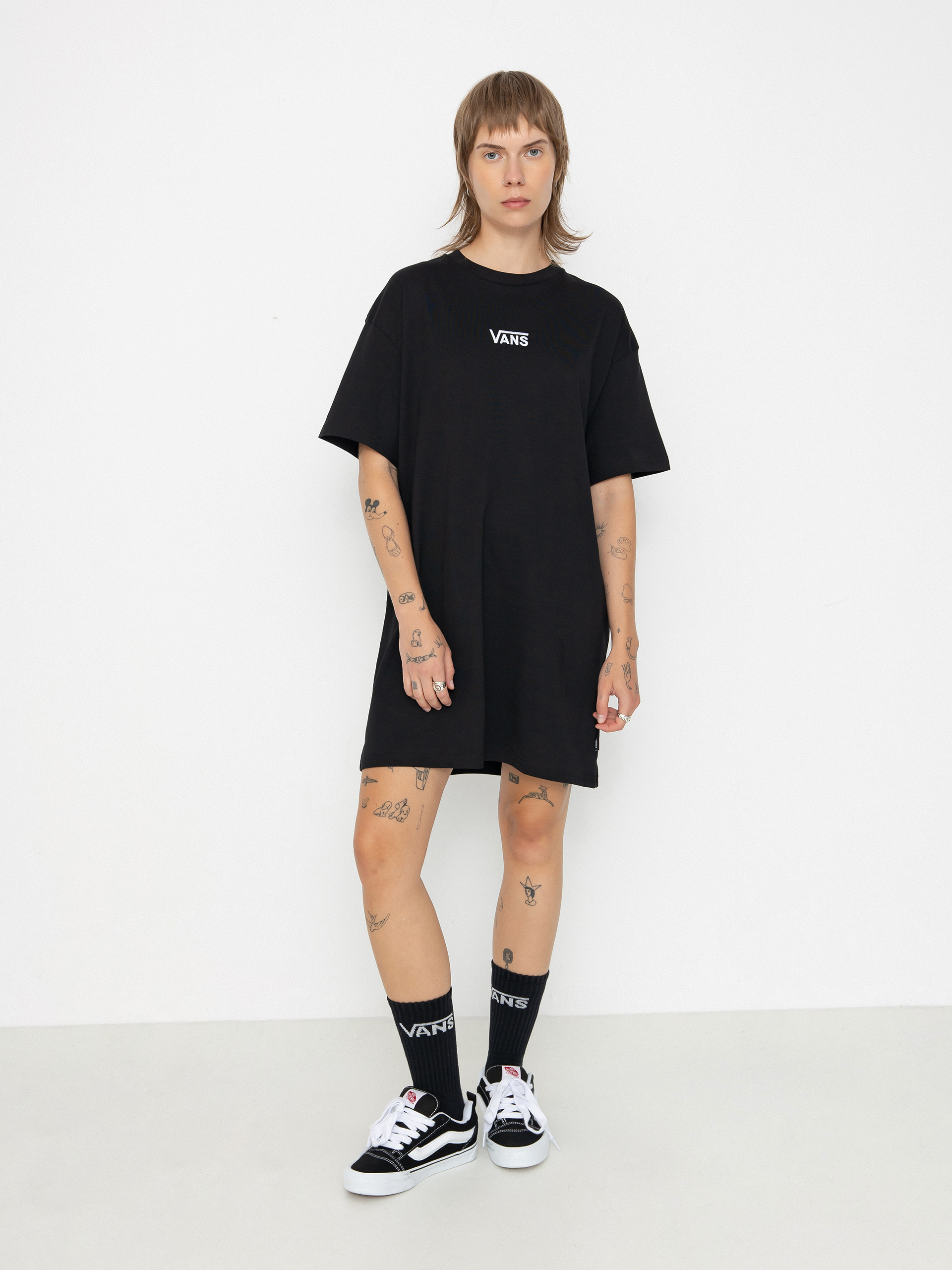 Vans Center Vee Dress Wmn black black