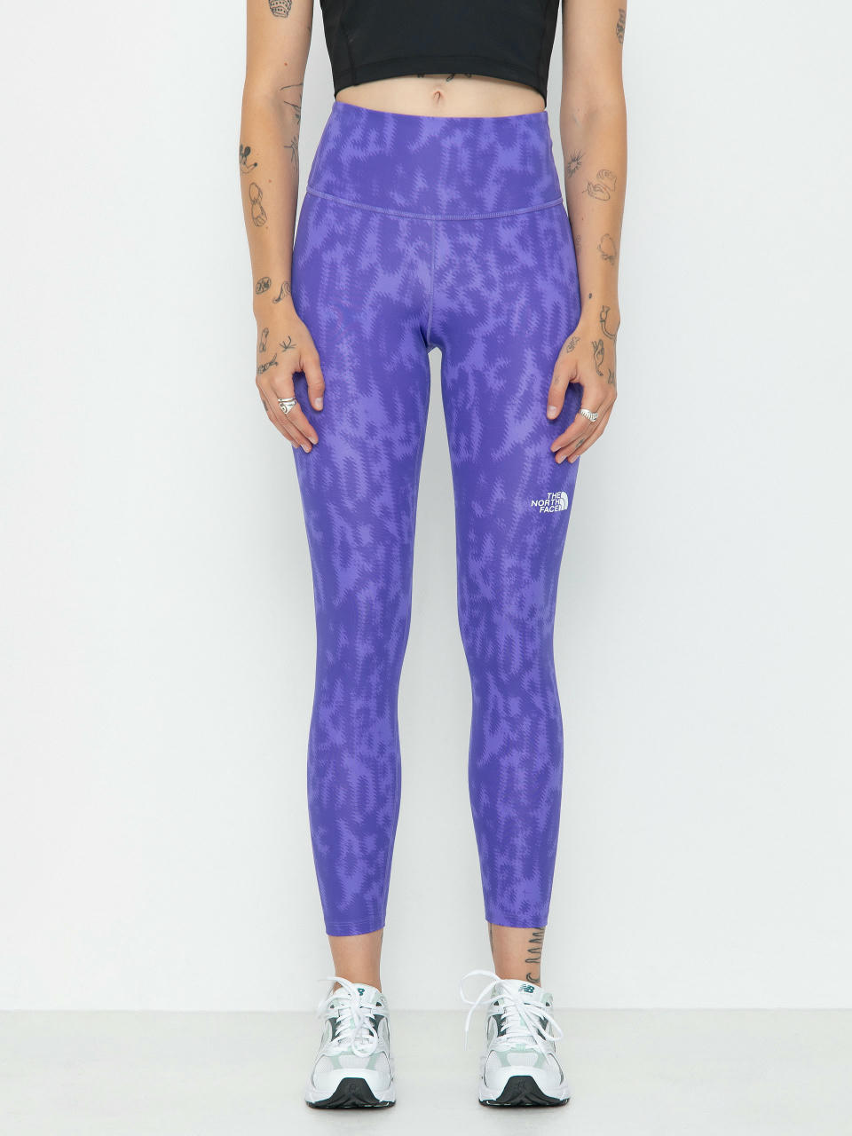 The North Face Flex 25In Tight Print Wmn Leggings (optic violet abstract p)