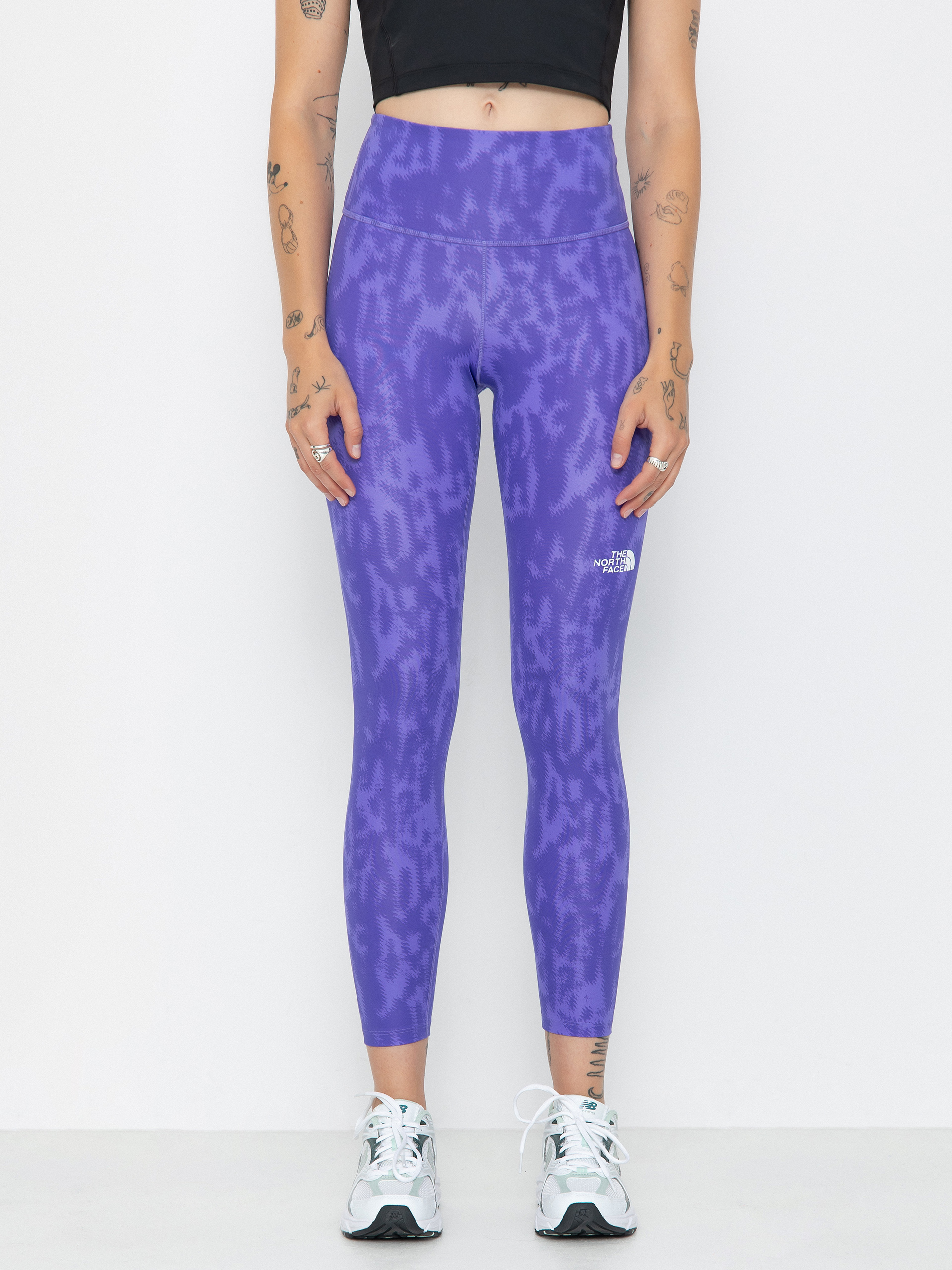 The North Face Flex 25In Tight Print Wmn Leggins (optic violet abstract p)