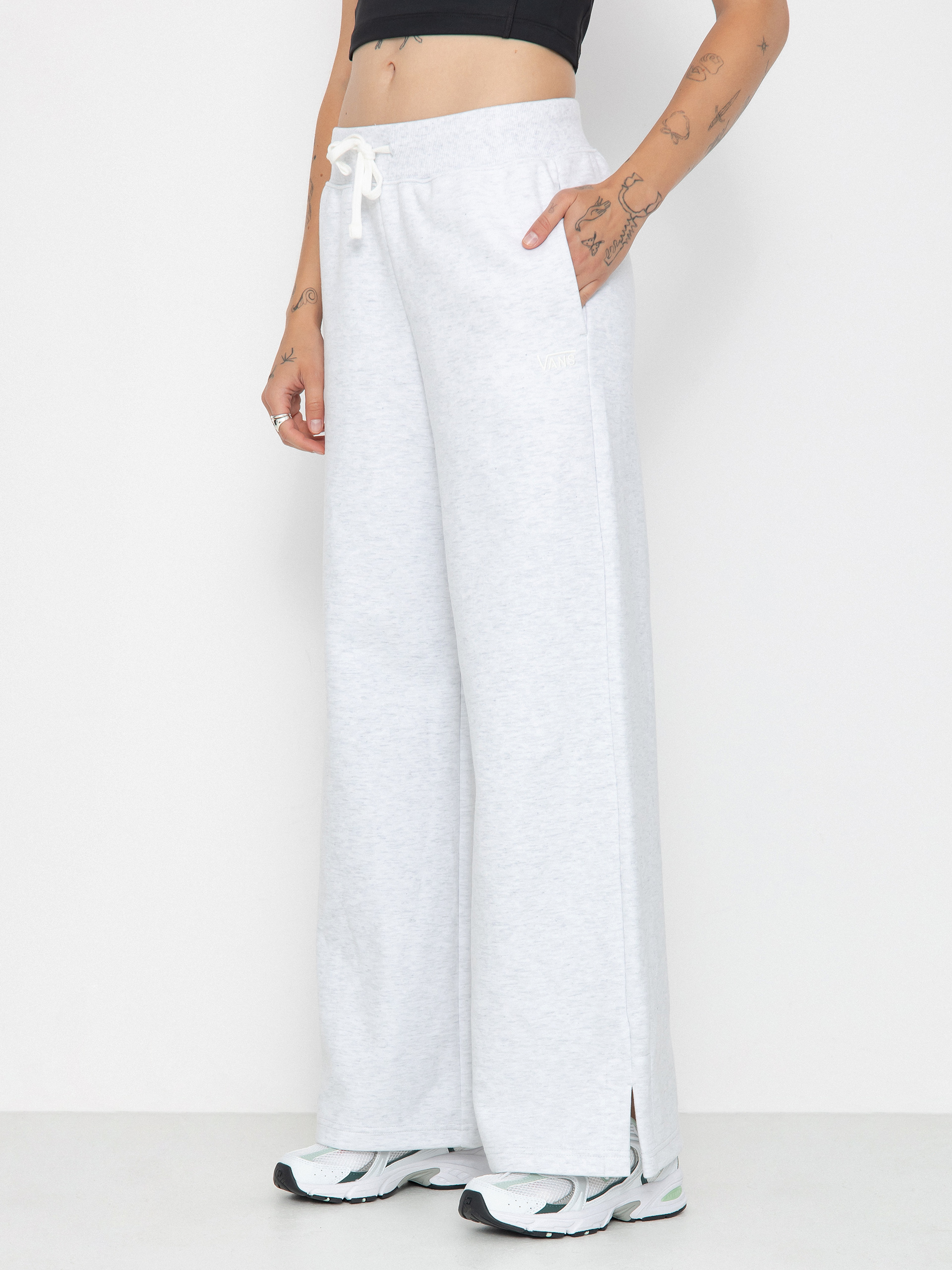 Vans Elevated Double Knit Wmn Pants (white heather)