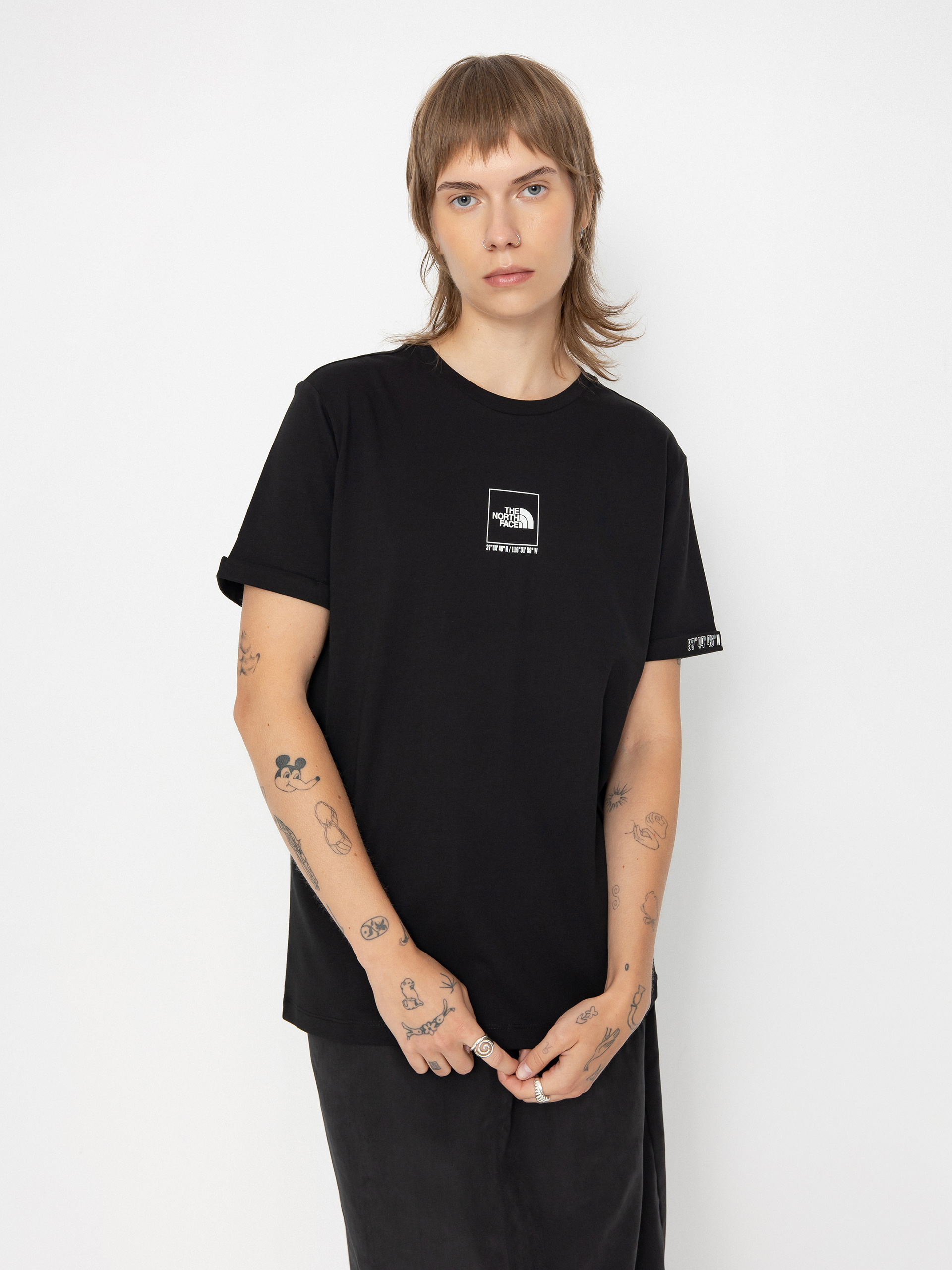 North face t shirt coordinates online