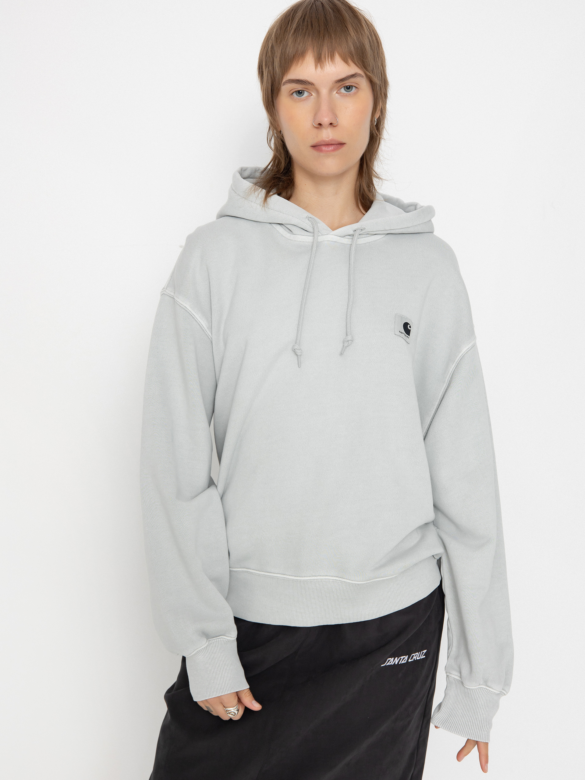 Carhartt WIP Nelson HD Wmn Hoodie (sonic silver)