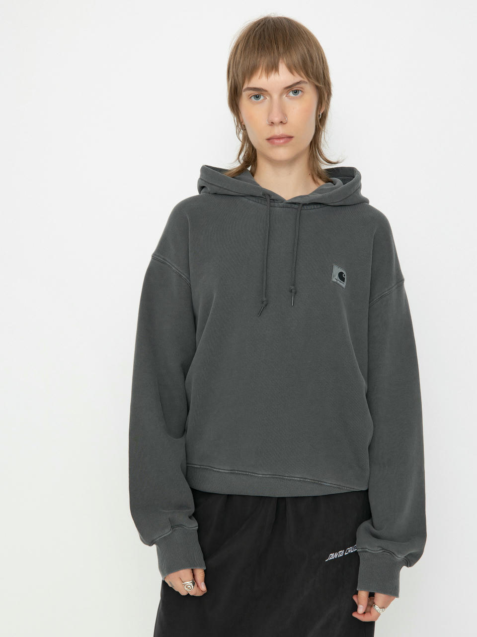 Carhartt WIP Nelson HD Wmn Hoodie (charcoal)