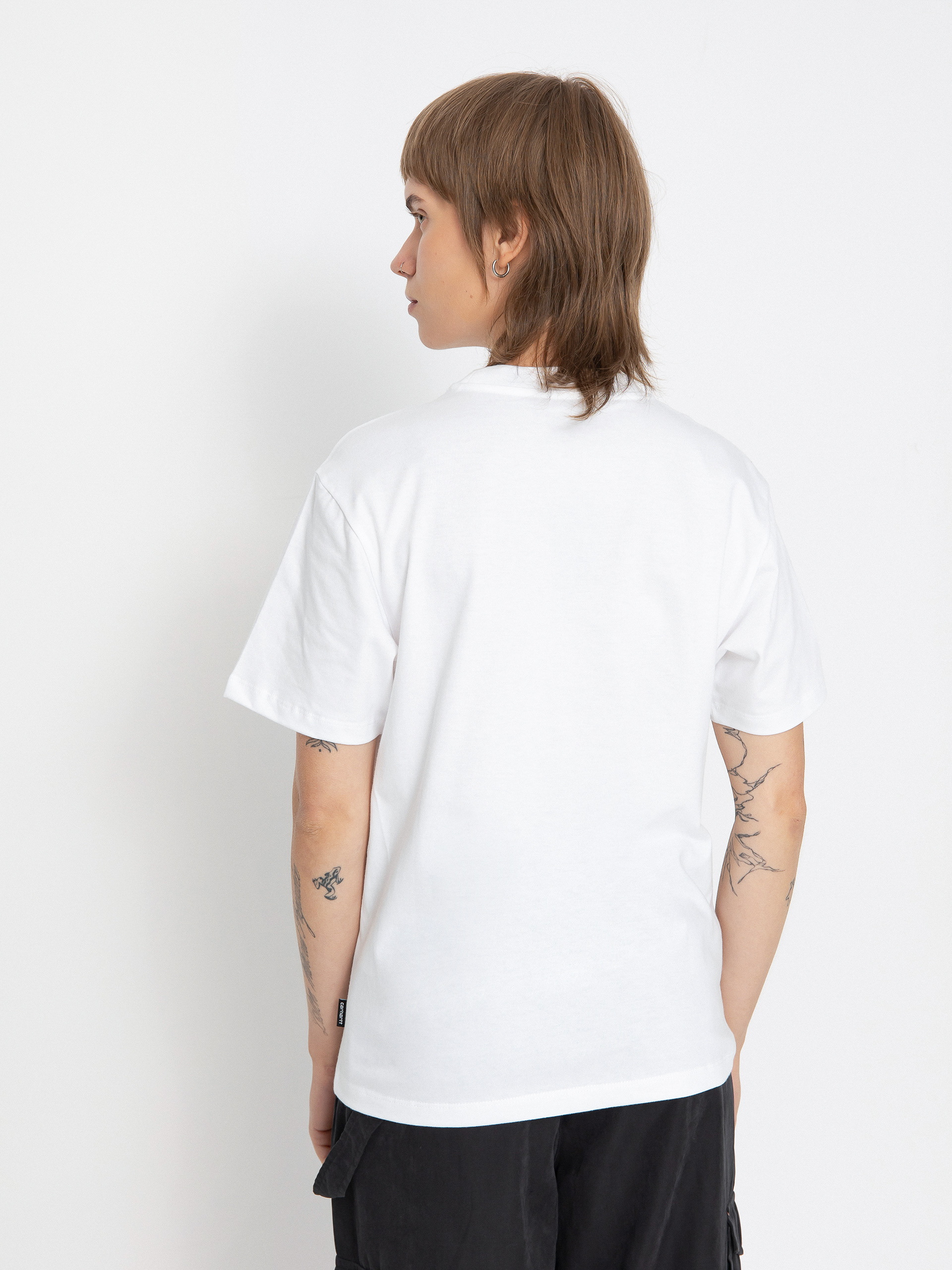 Carhartt WIP Heart Train Pocket Wmn T-Shirt - white (white)