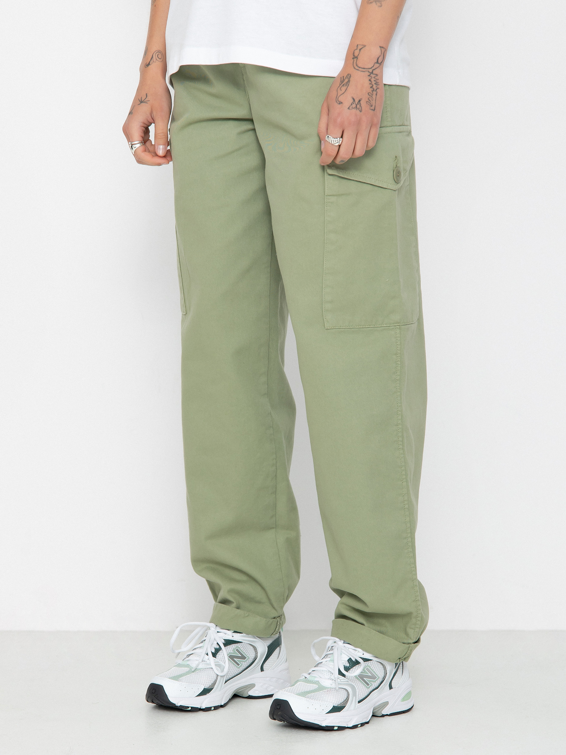 Carhartt WIP Collins Wmn Pants (misty green)