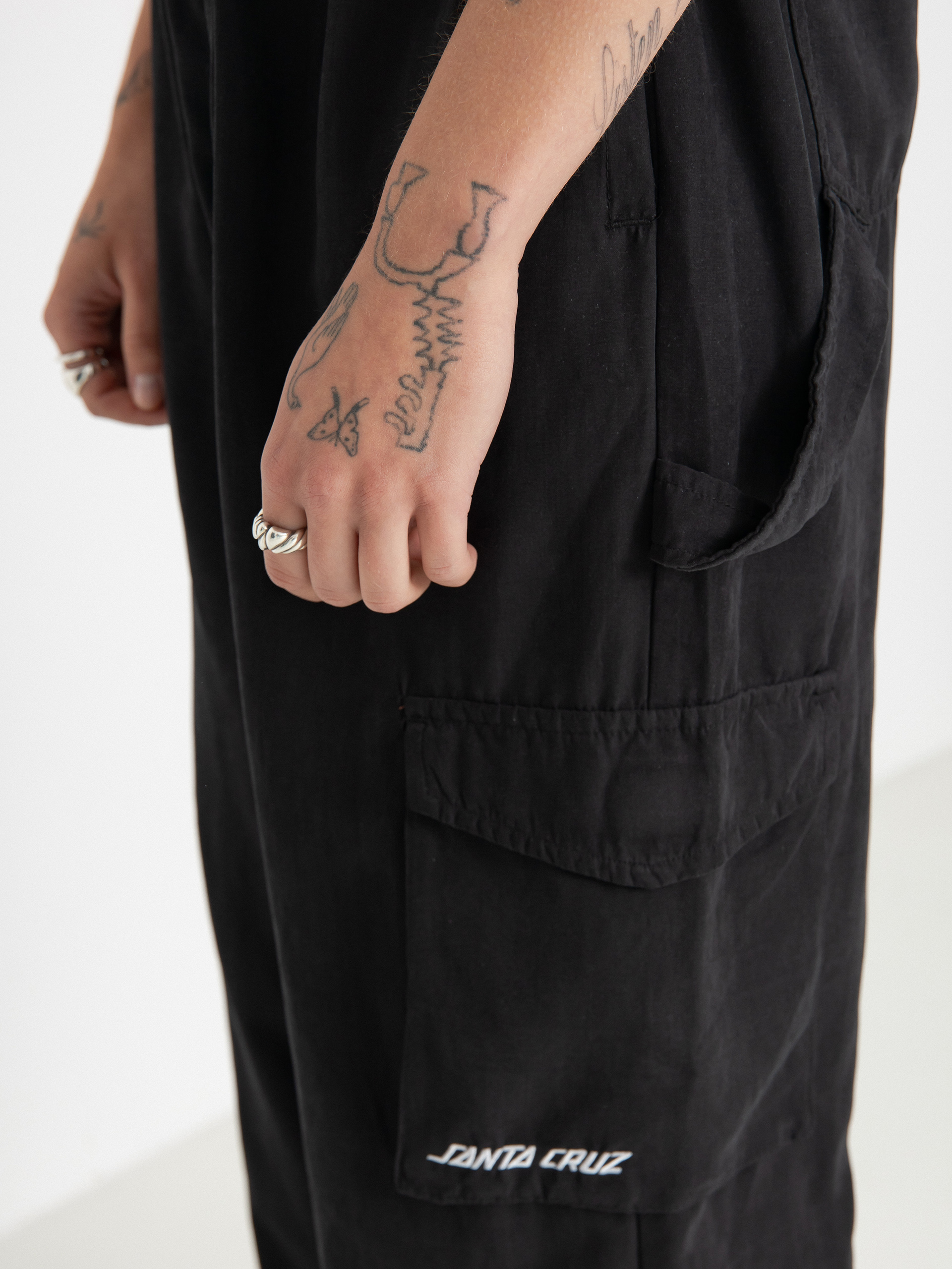 Santa Cruz Odyssey Wmn Pants (washed black)