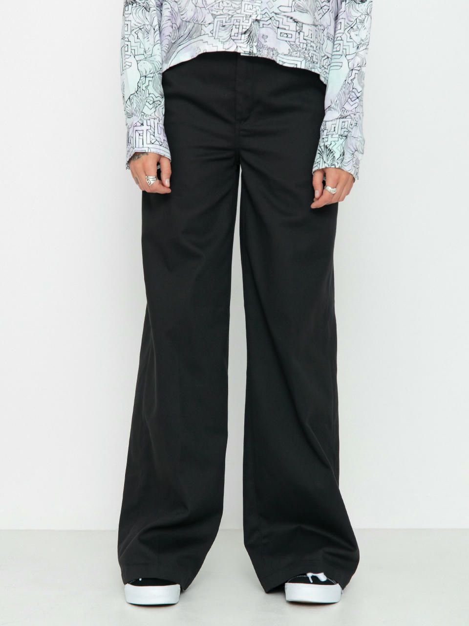 Dickies Wide Leg Wmn Hose (black)