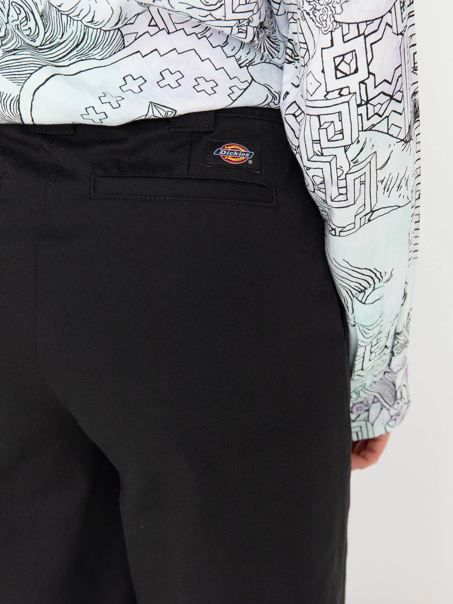 Dickies Wide Leg Wmn Pants - black (black)