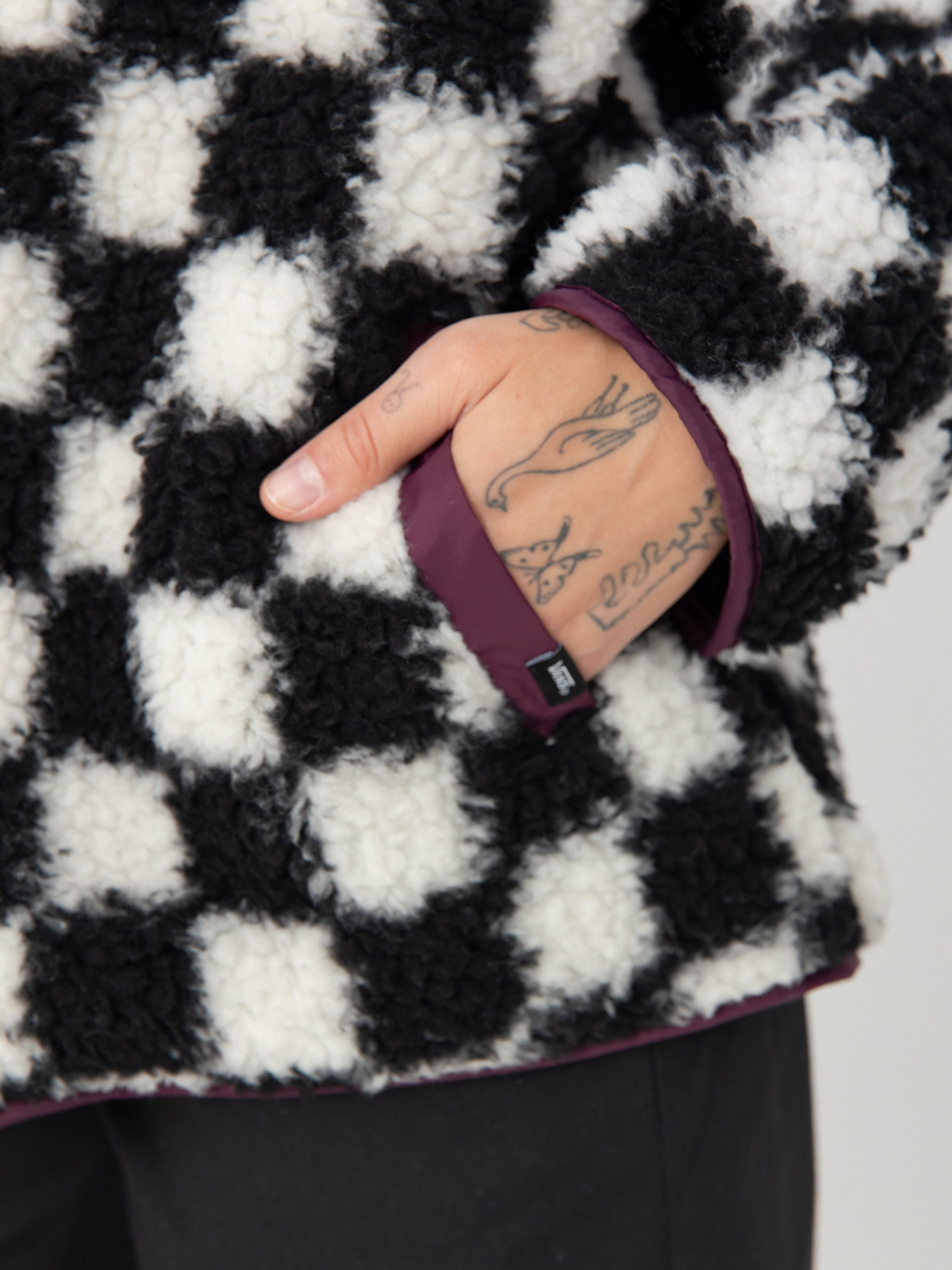 Vans Dreaming Sherpa Jacke Wmn (checkerboard)