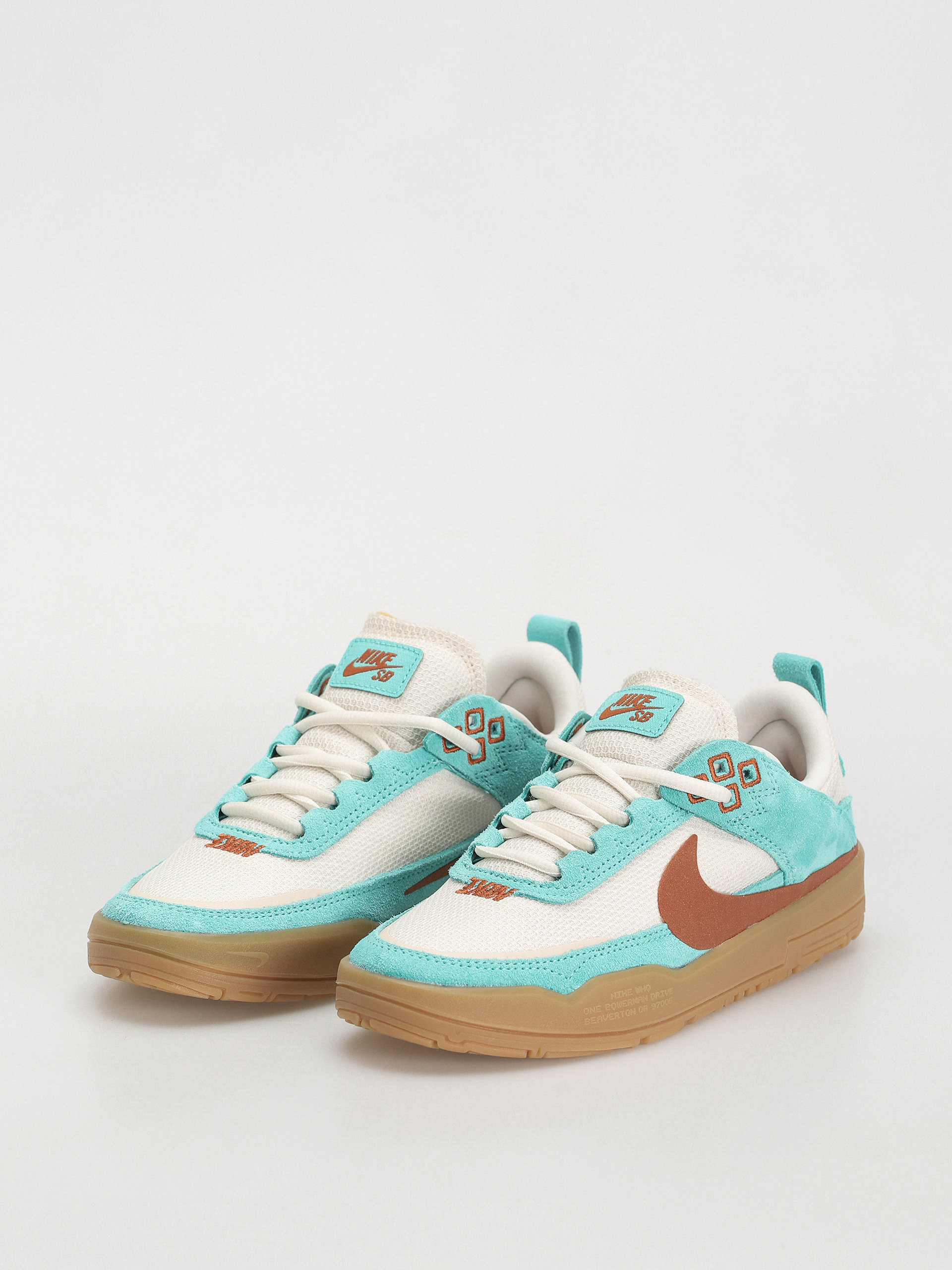 Nike SB Day One JR Schuhe (green frost/dark russet phantom)