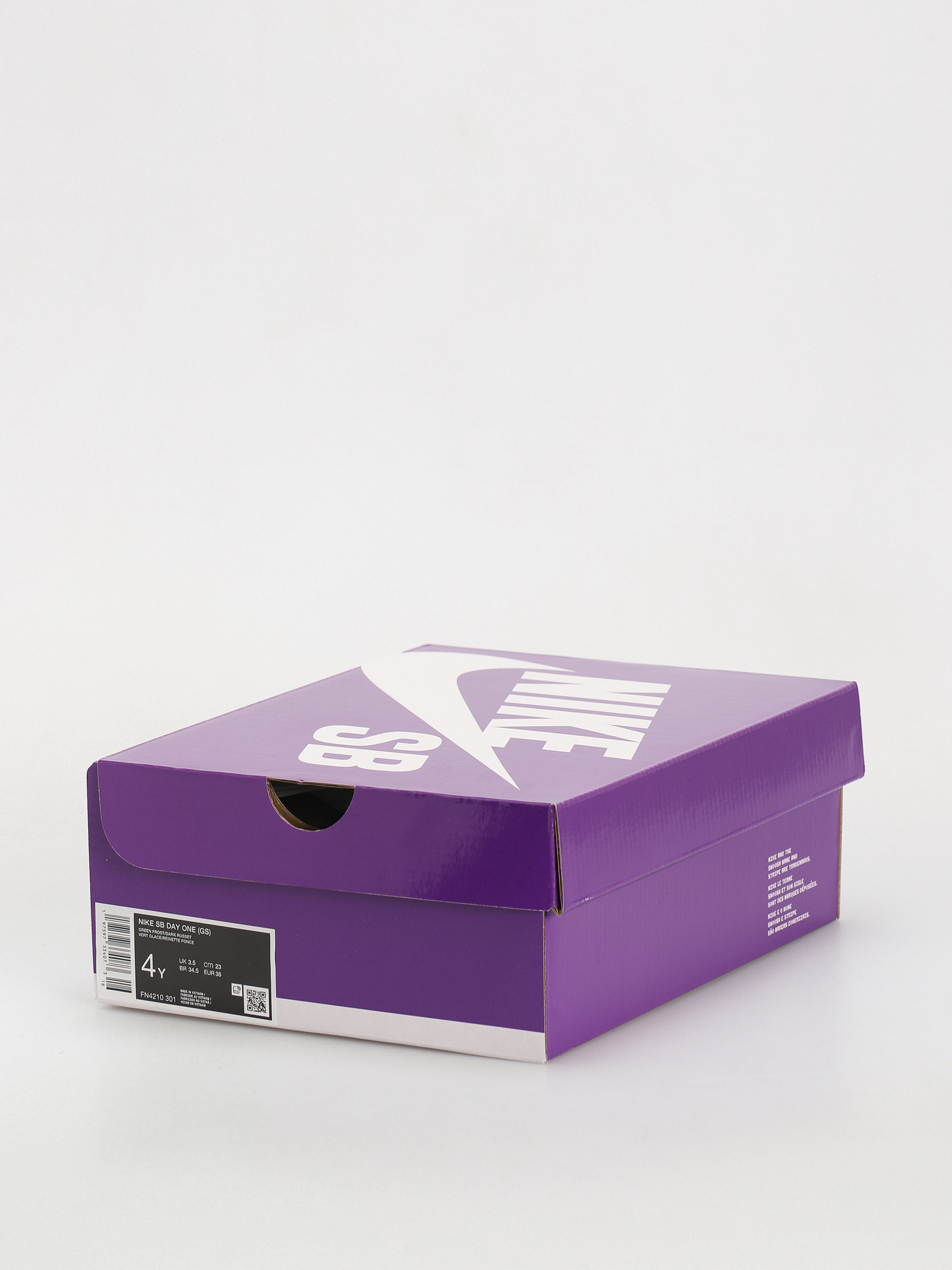 Nike SB Day One JR Schuhe (green frost/dark russet phantom)
