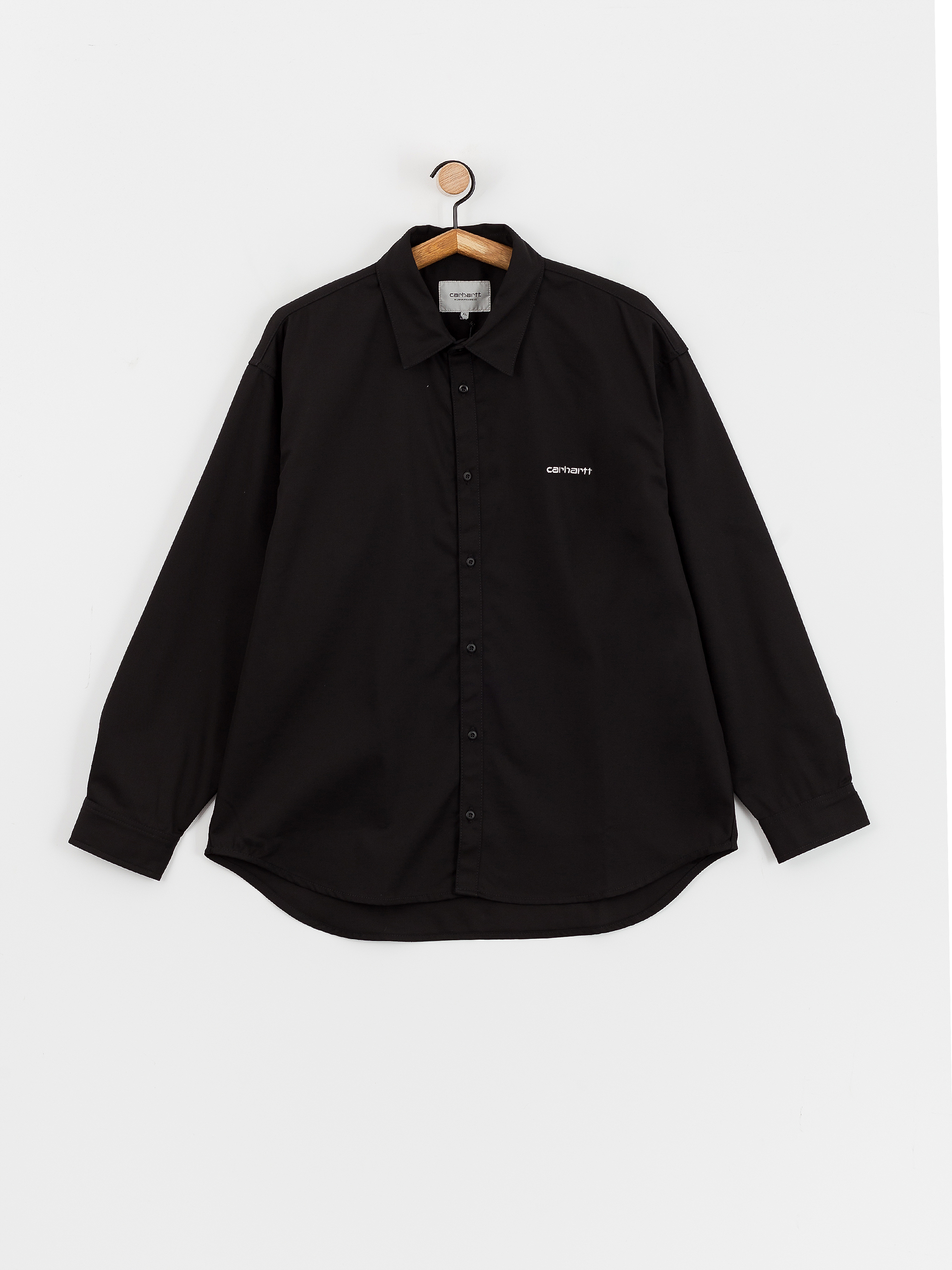 Carhartt WIP Module Script Hemd (black/white)