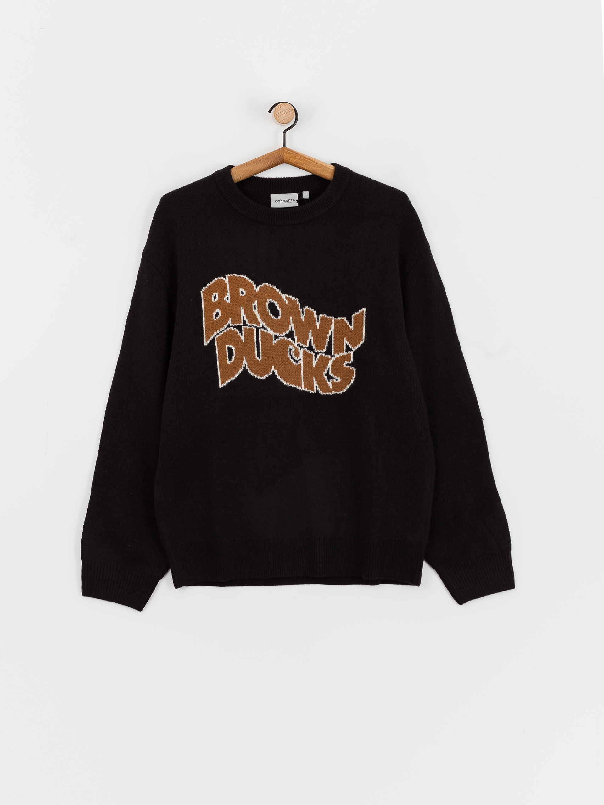 Carhartt WIP Brown Ducks Sweater (black)