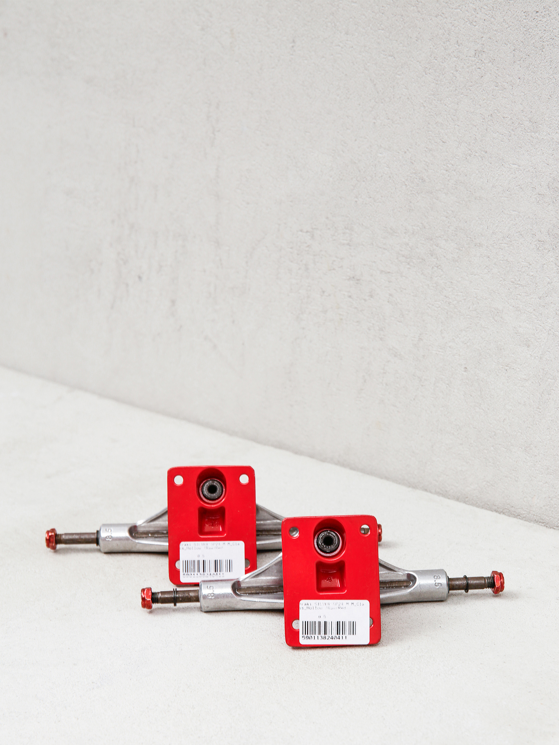 Silver M Class Hollow Achsen (raw/red)