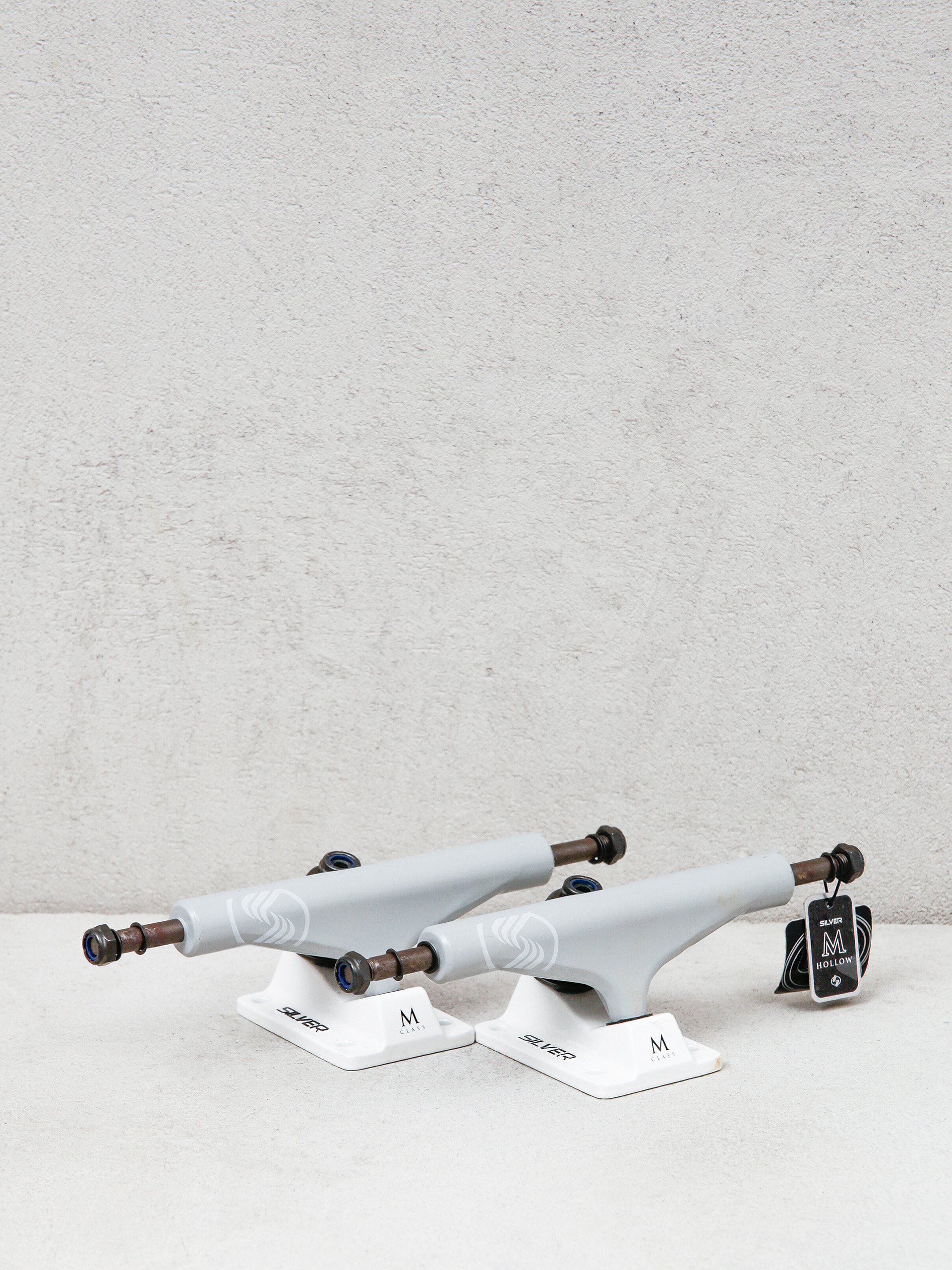 Silver M Class Hollow Trucks (grey/white)