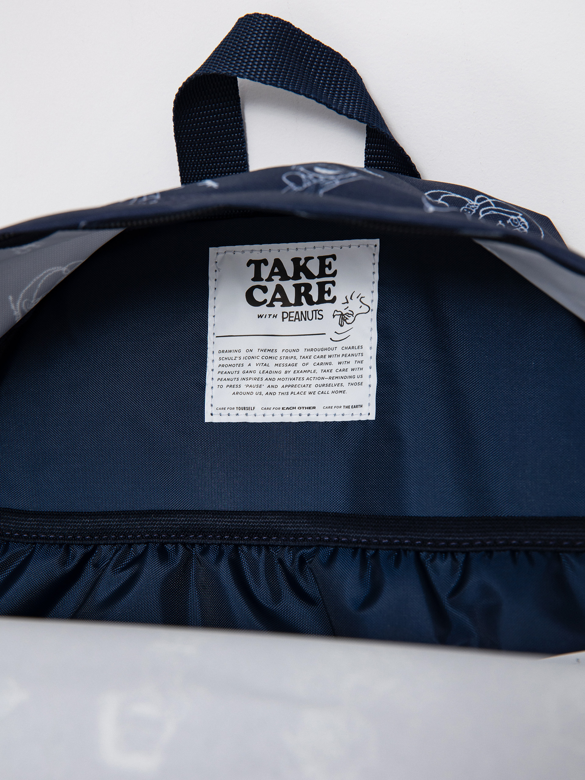 Eastpak X Peanuts Padded Pak'R Rucksack (peanuts navy)