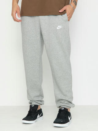 Nike SB Club Fleece Hose (dk grey heather/matte silver/white)