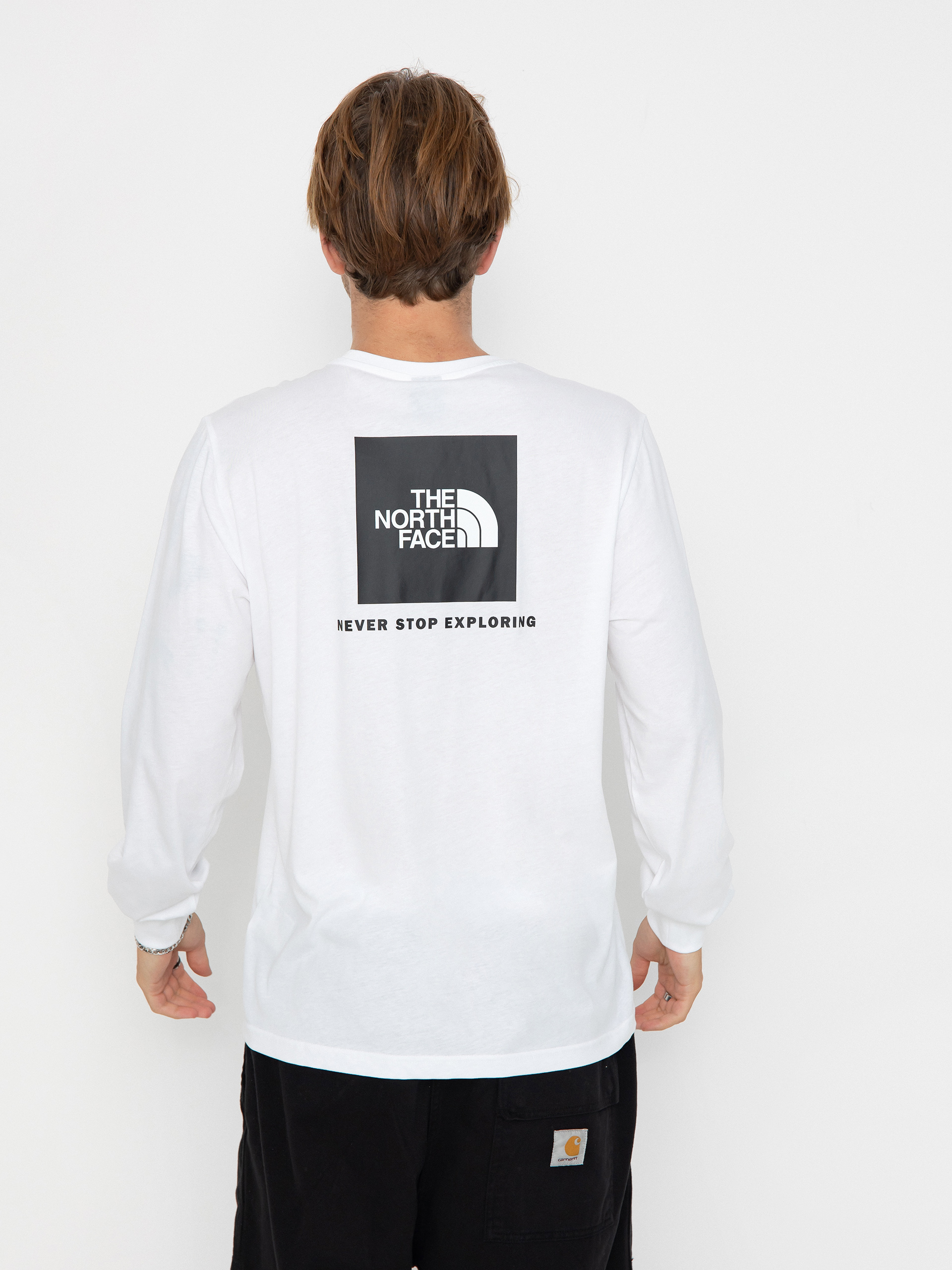 The North Face Redbox Longsleeve white (tnf white)
