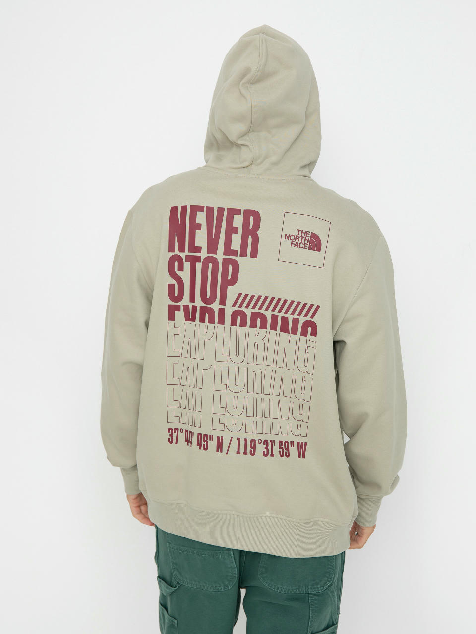 The North Face Coordinates HD Hoodie (clay grey)