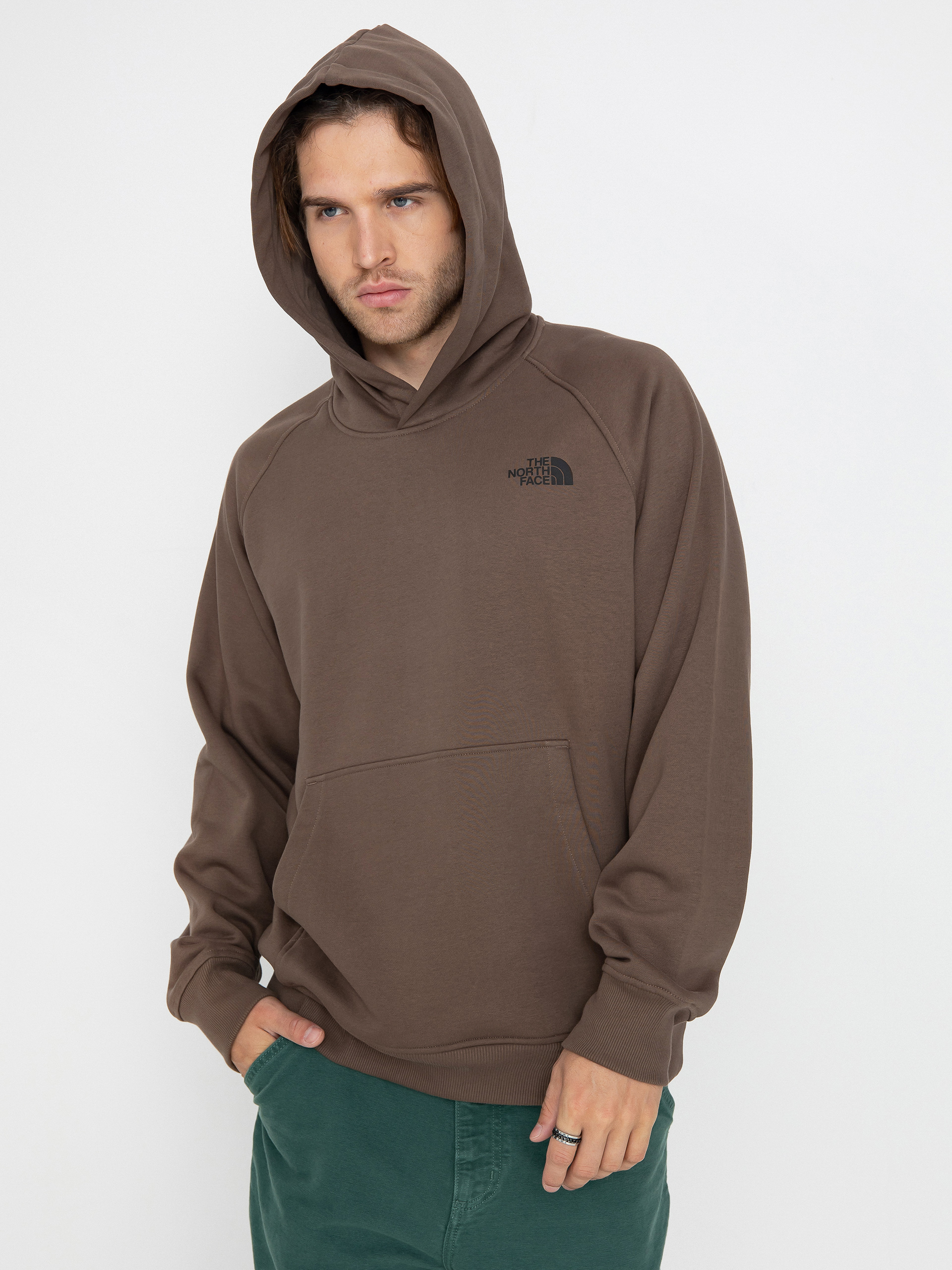 The North Face Raglan Box Nse HD Hoodie (smokey brown)