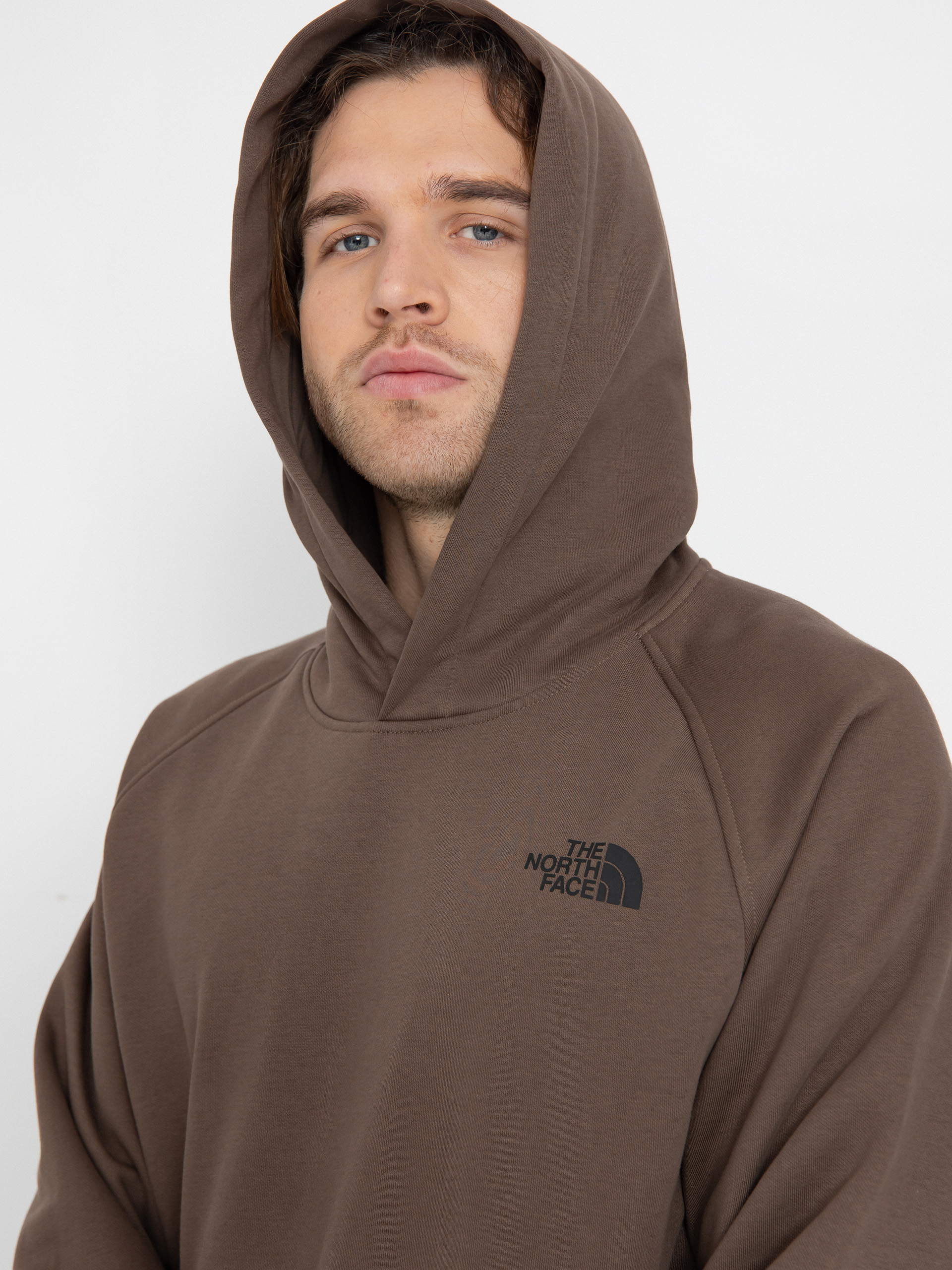 The North Face Raglan Box Nse HD Hoodie (smokey brown)