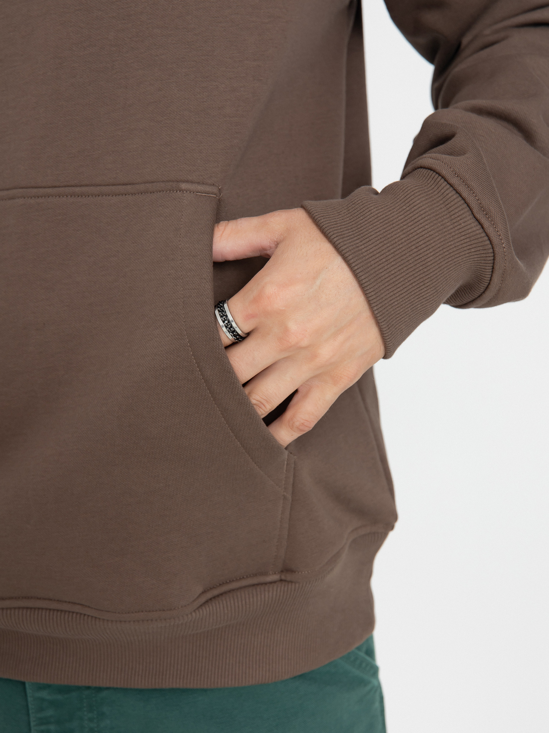 VIP【関税送料無料】希少 THE NORTH FACE BROWN SWEATSHIRT The North Face Raglan Box Nse HD Hoodie - brown (smokey brown)
