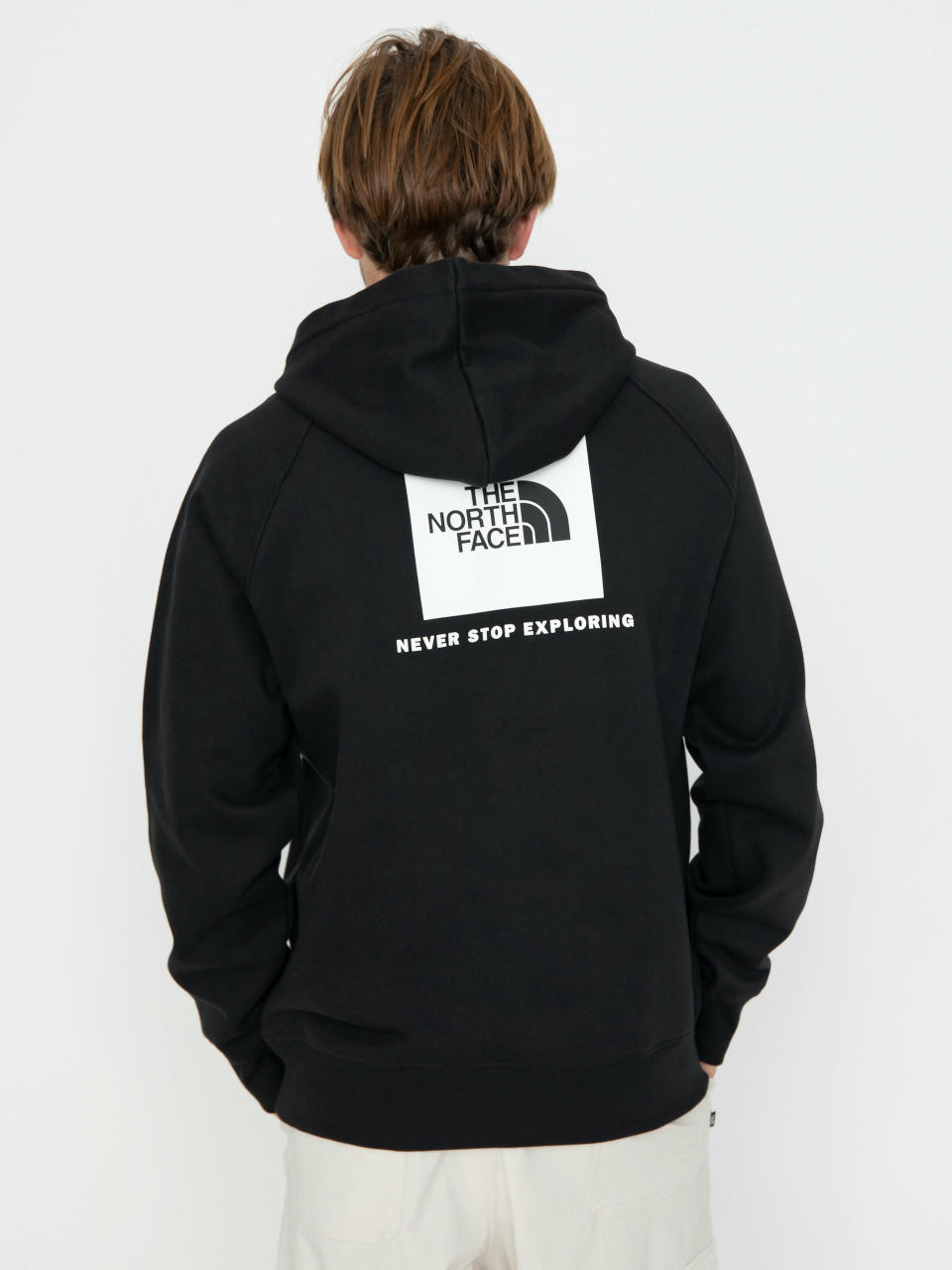 The North Face Raglan Box Nse HD Hoodie (tnf black/tnf white)