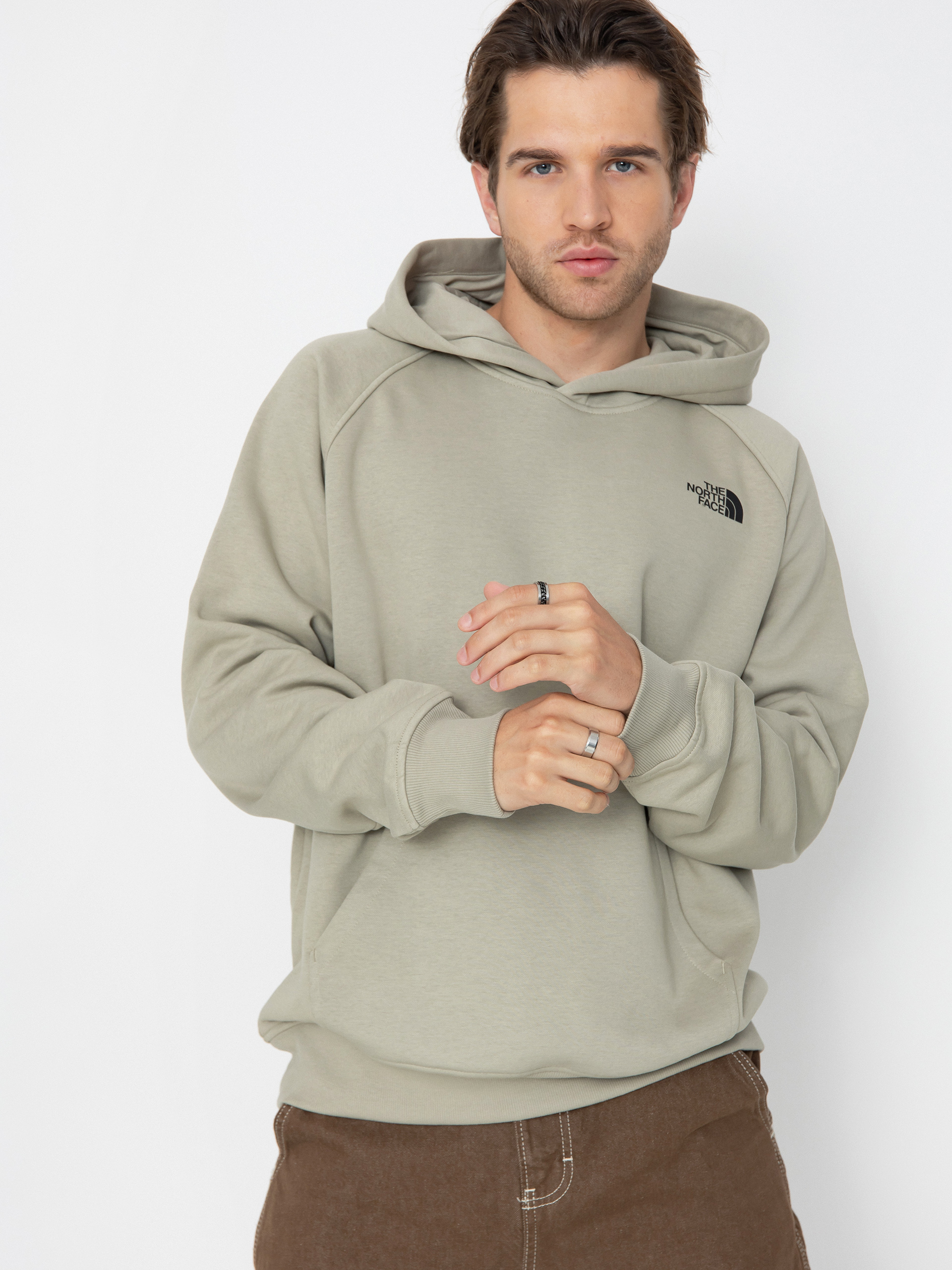 Infill Hoodie Grey North Face Jumper Mens The North Face Raglan