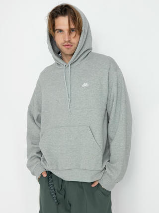 Nike SB Essential Logo HD Hoodie (dk grey heather/white)