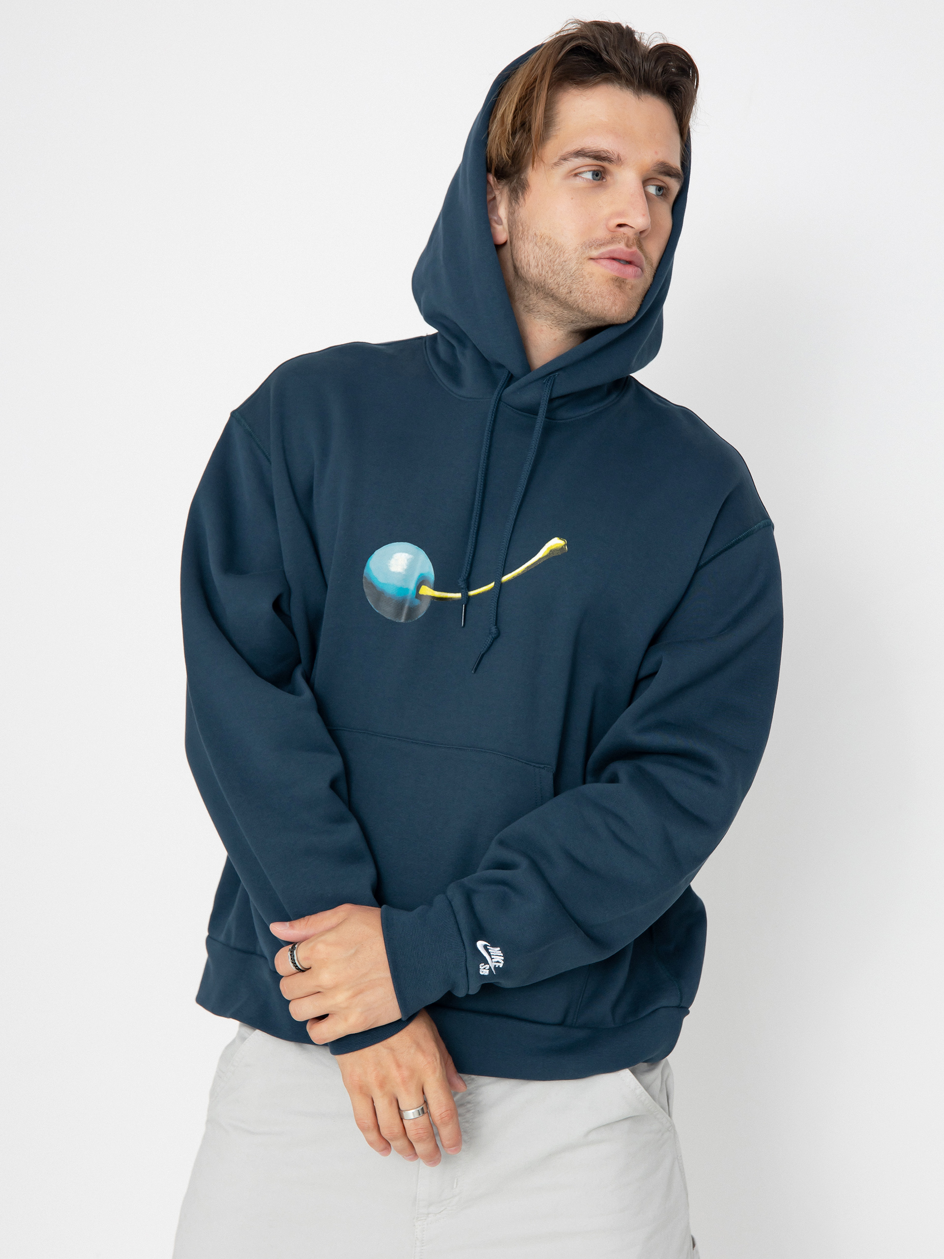 Nike SB Cherry HD Hoodie (armory navy/white)