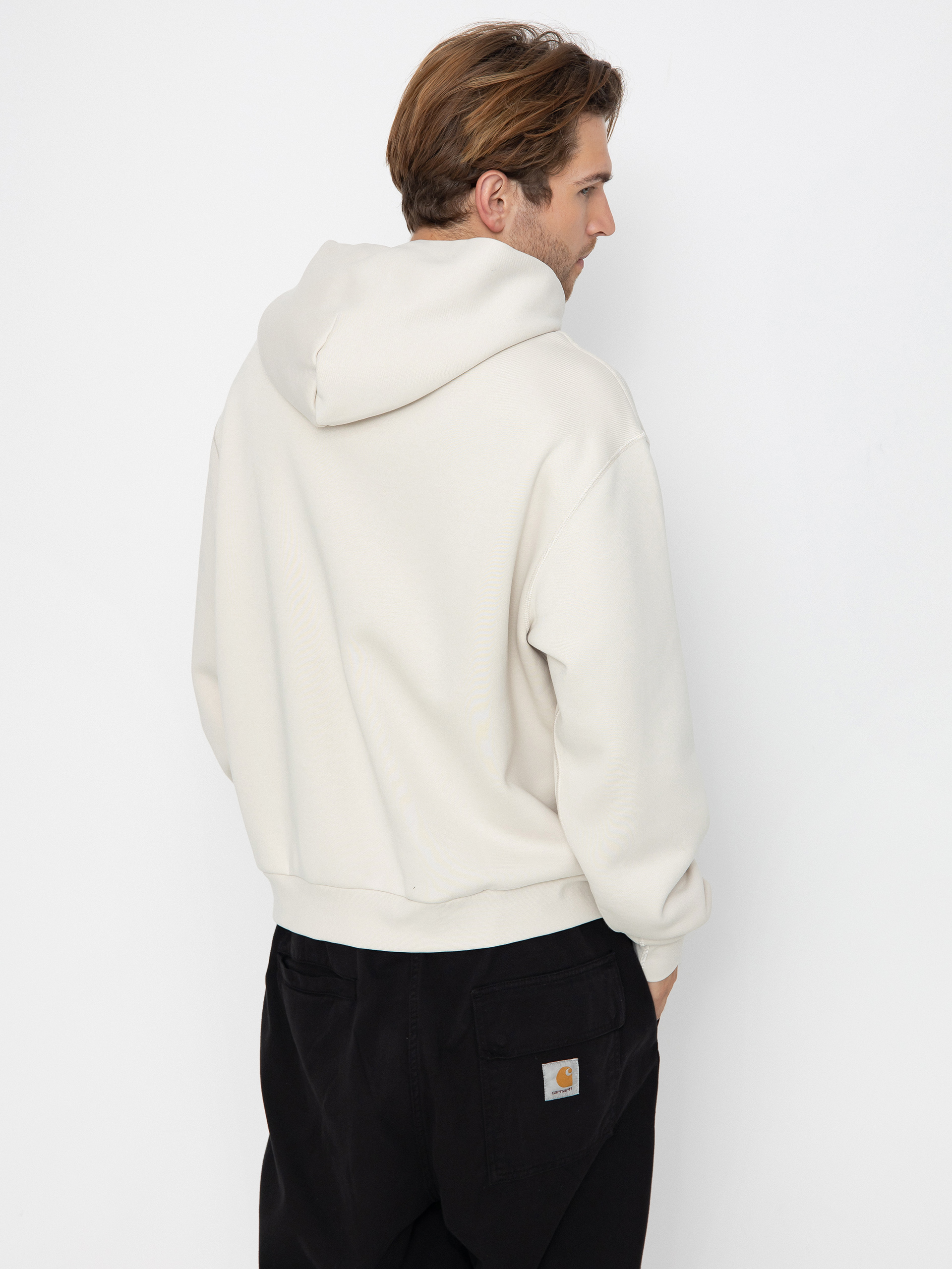 Nike SB Essential Logo HD Hoodie (lt orewood brn/white)
