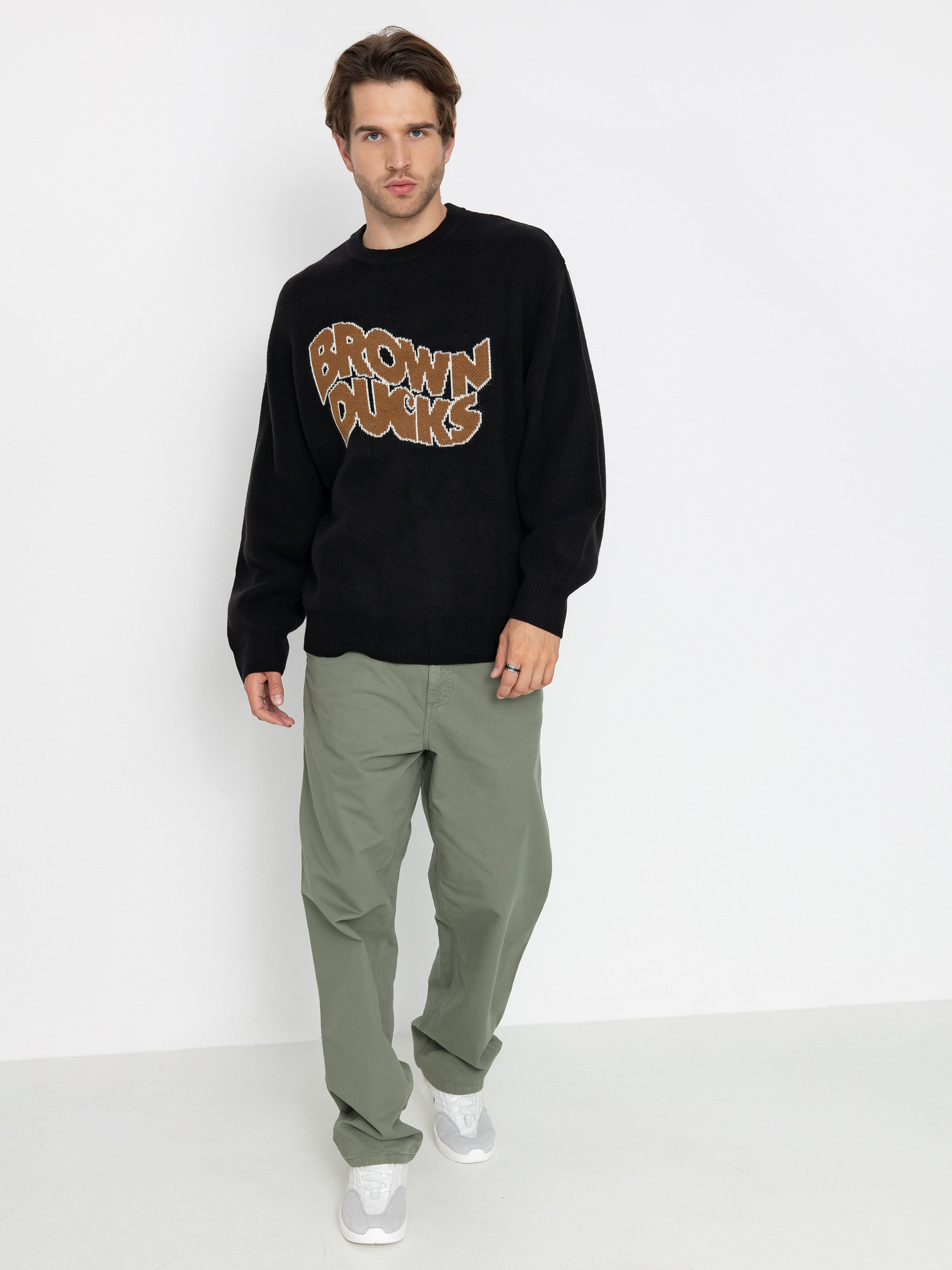 Carhartt WIP Baru Cardigan Sweater - black (baru jacquard black)