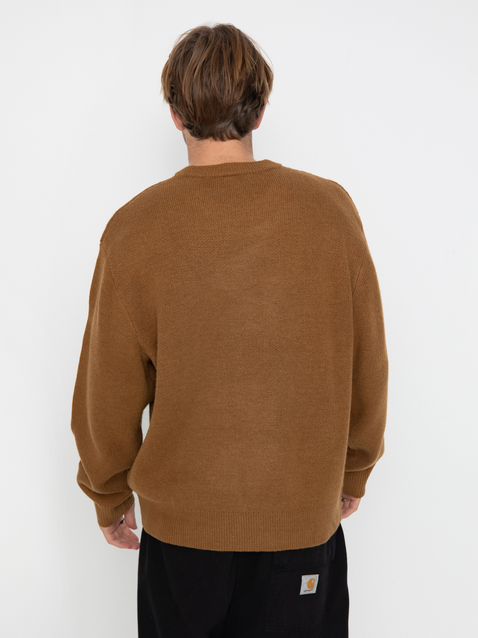 Carhartt WIP Brown Ducks Sweater - brown (hamilton brown)