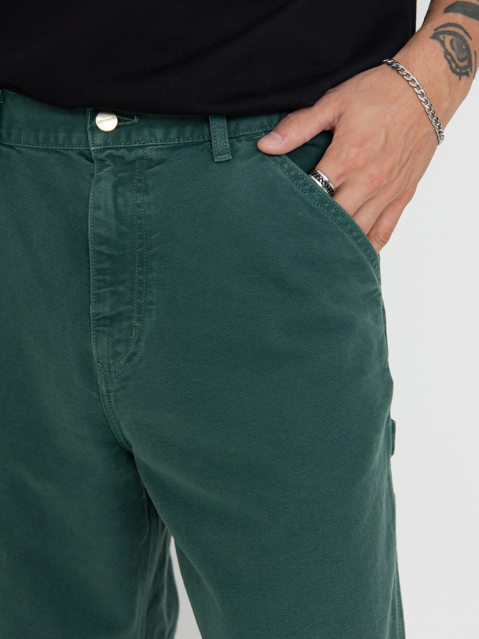Carhartt WIP Single Knee Pants - green (botanic)