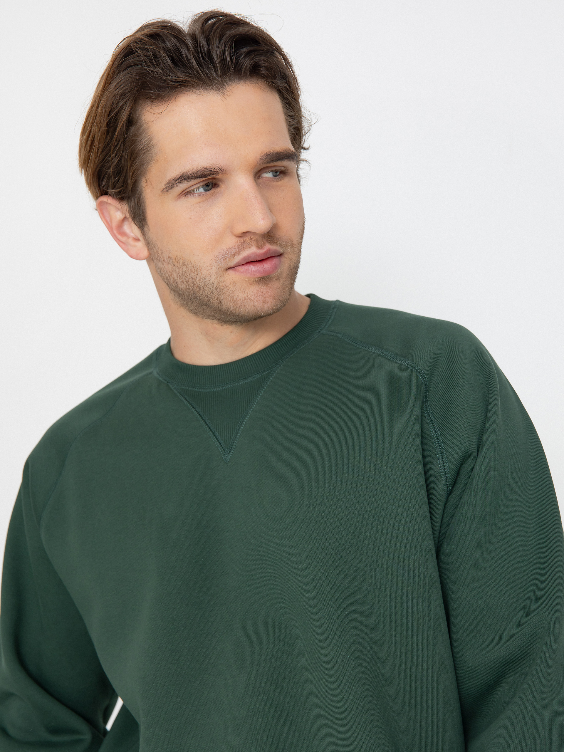 Carhartt WIP Chase Sweatshirt (sycamore tree/gold)