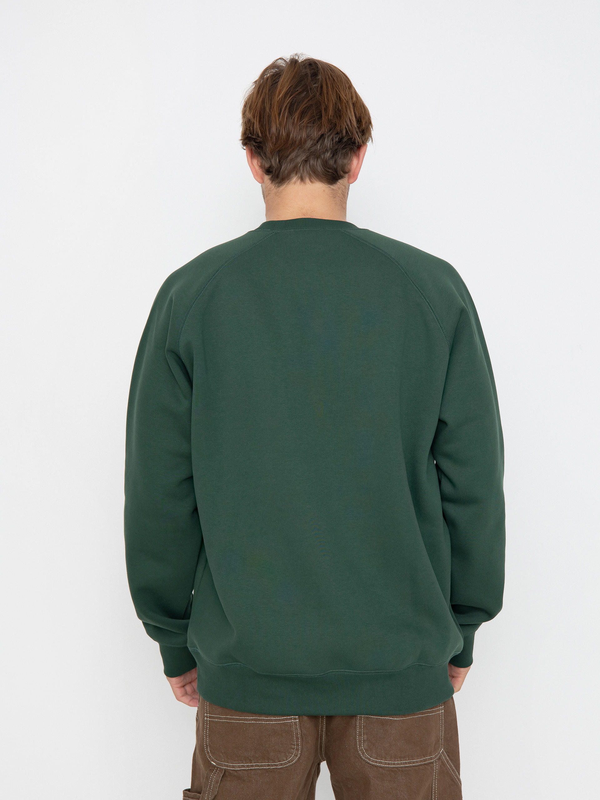Carhartt WIP Chase Sweatshirt (sycamore tree/gold)