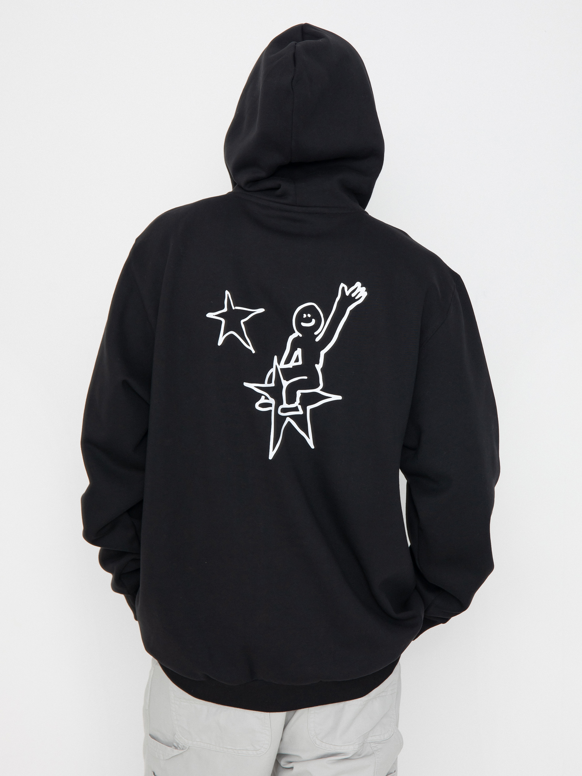 adidas Shmoo G HD Hoodie black (black/white)