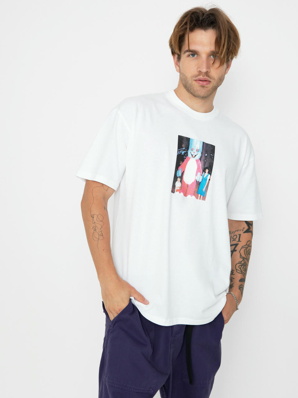 Polar Skate Bunny T-Shirt (white)