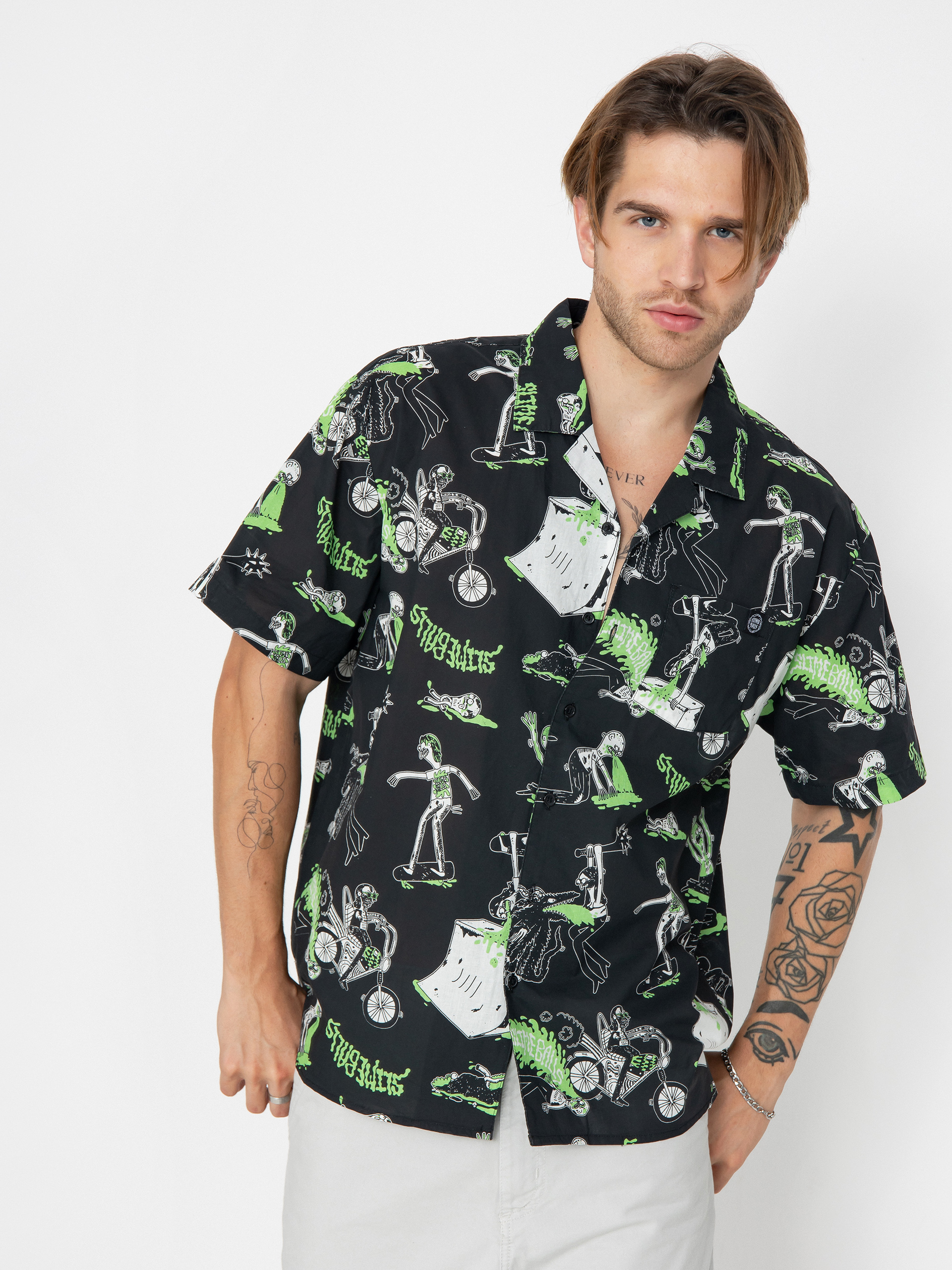 Santa Cruz Hemd Scene Report (black)