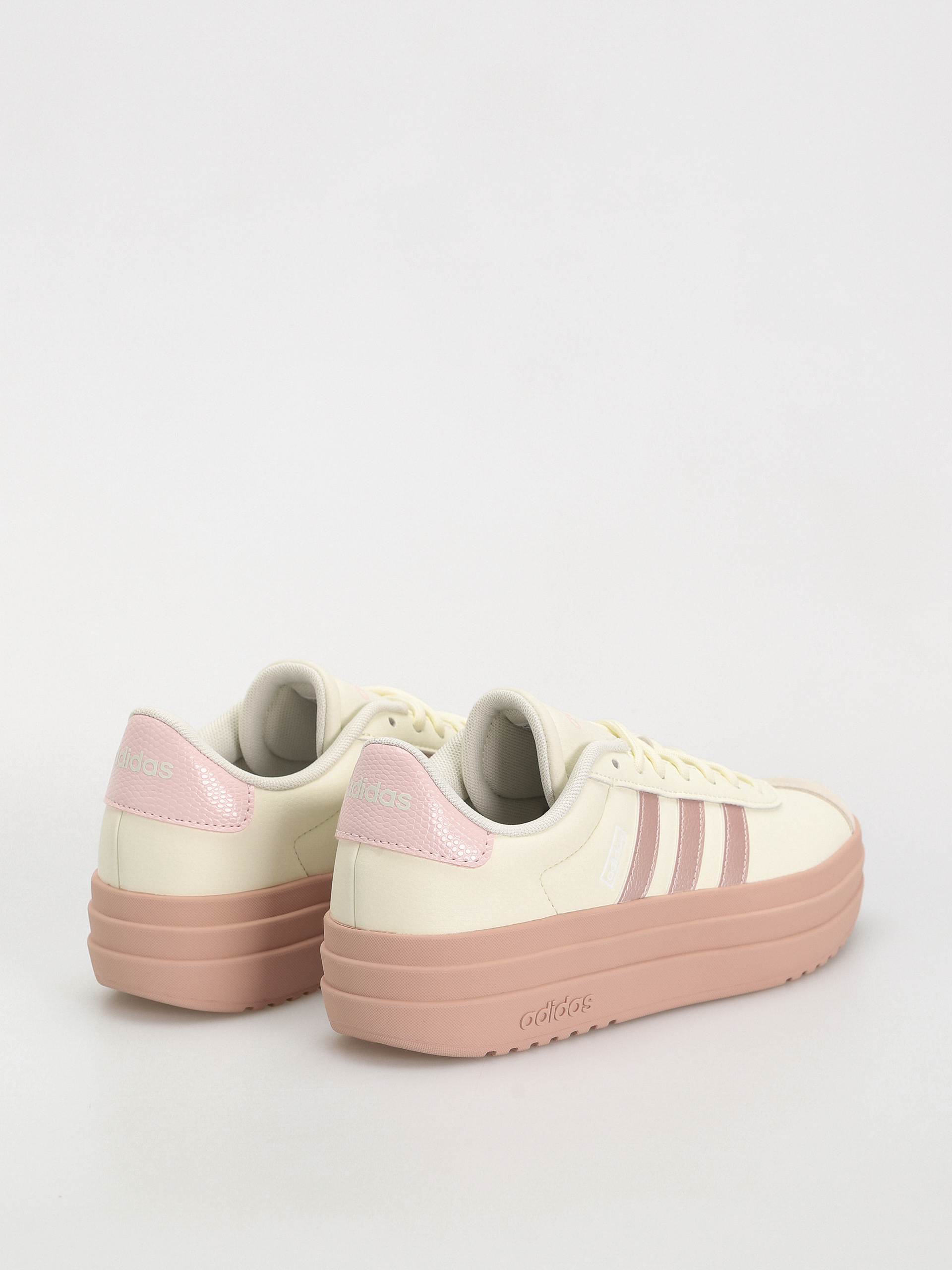 adidas Originals Vl Court Bold Wmn Shoes (ivory/sapime/sanpin)