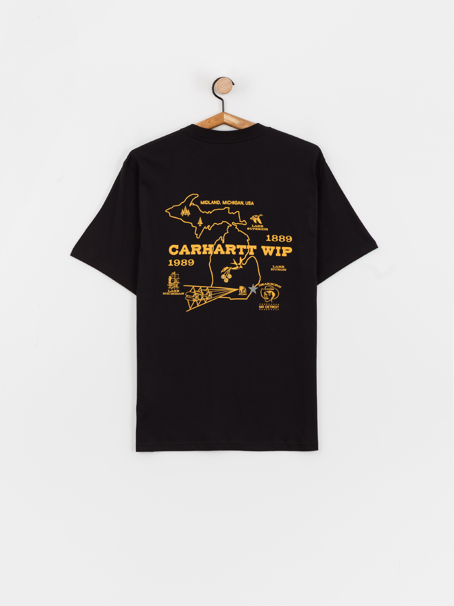 Carhartt WIP Home State T-Shirt - black (black)