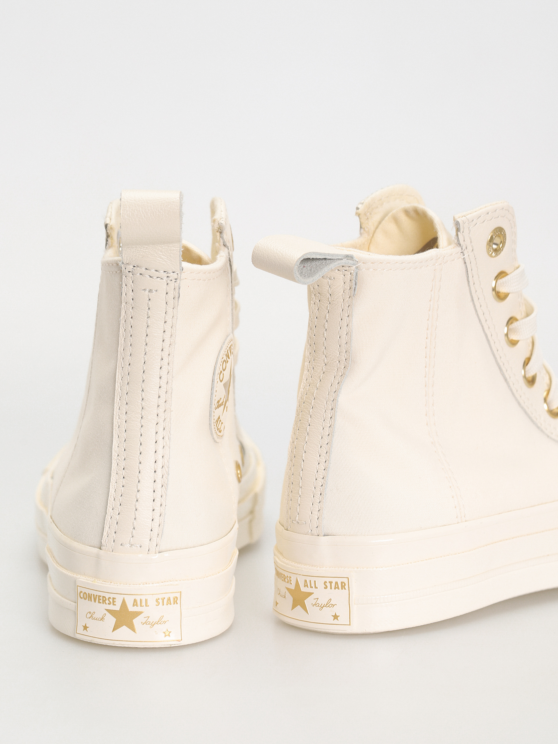 Converse Chuck 70 Hi Chucks (egret/gold/egret)