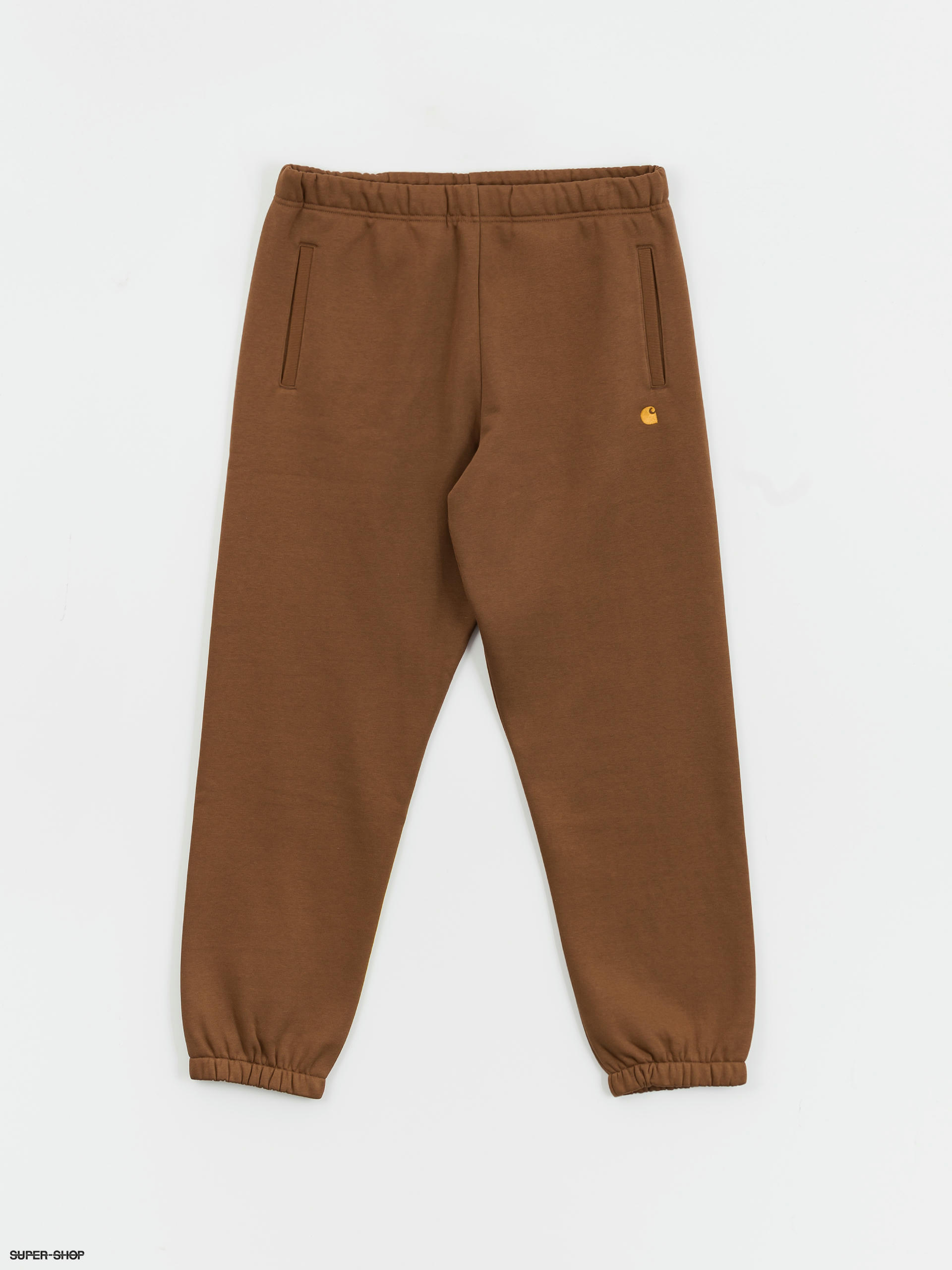 Carhartt WIP Chase Pants - brown (chocolate/gold)