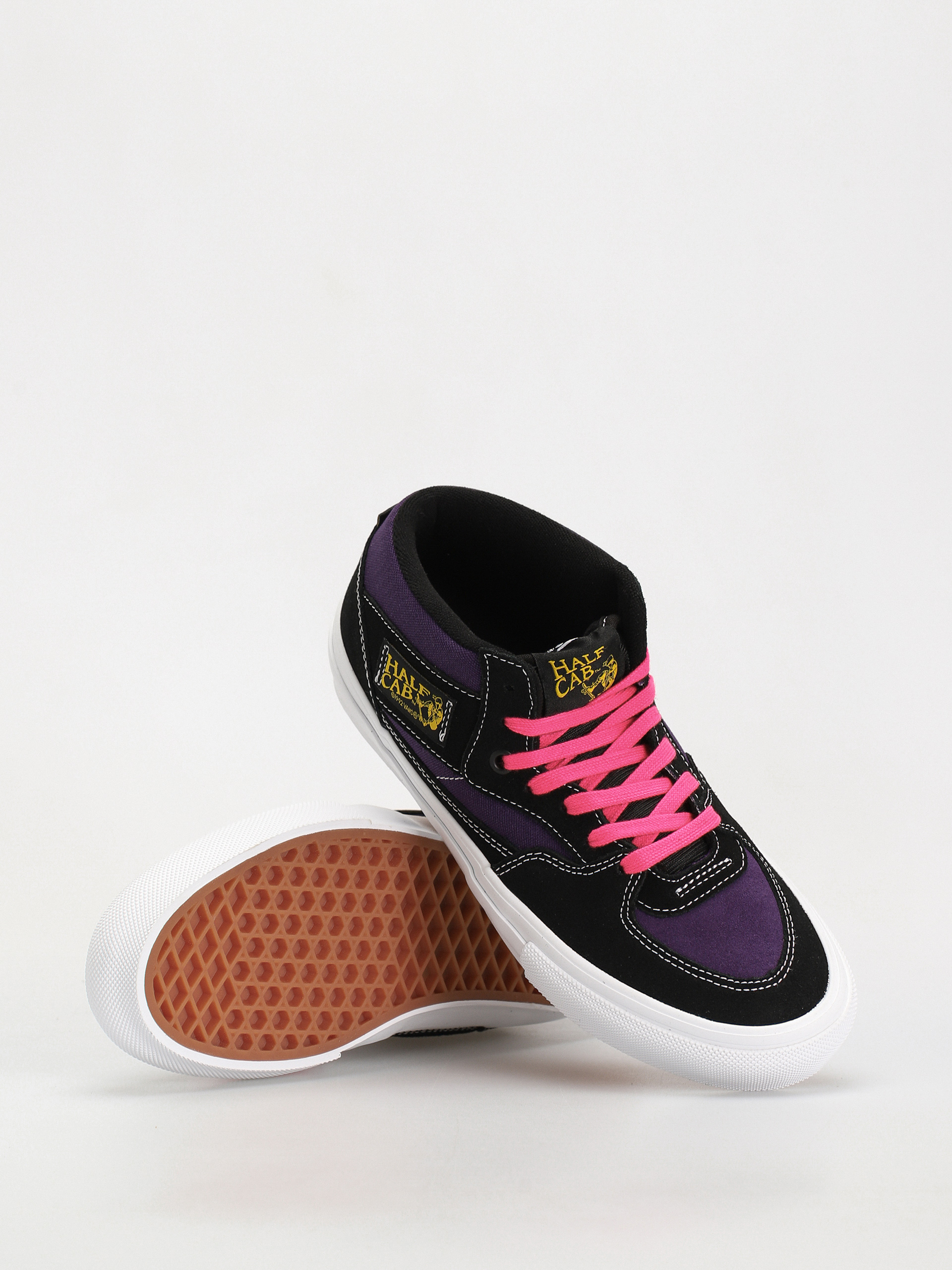 Vans Skate Half Cab Shoes (black/purple)