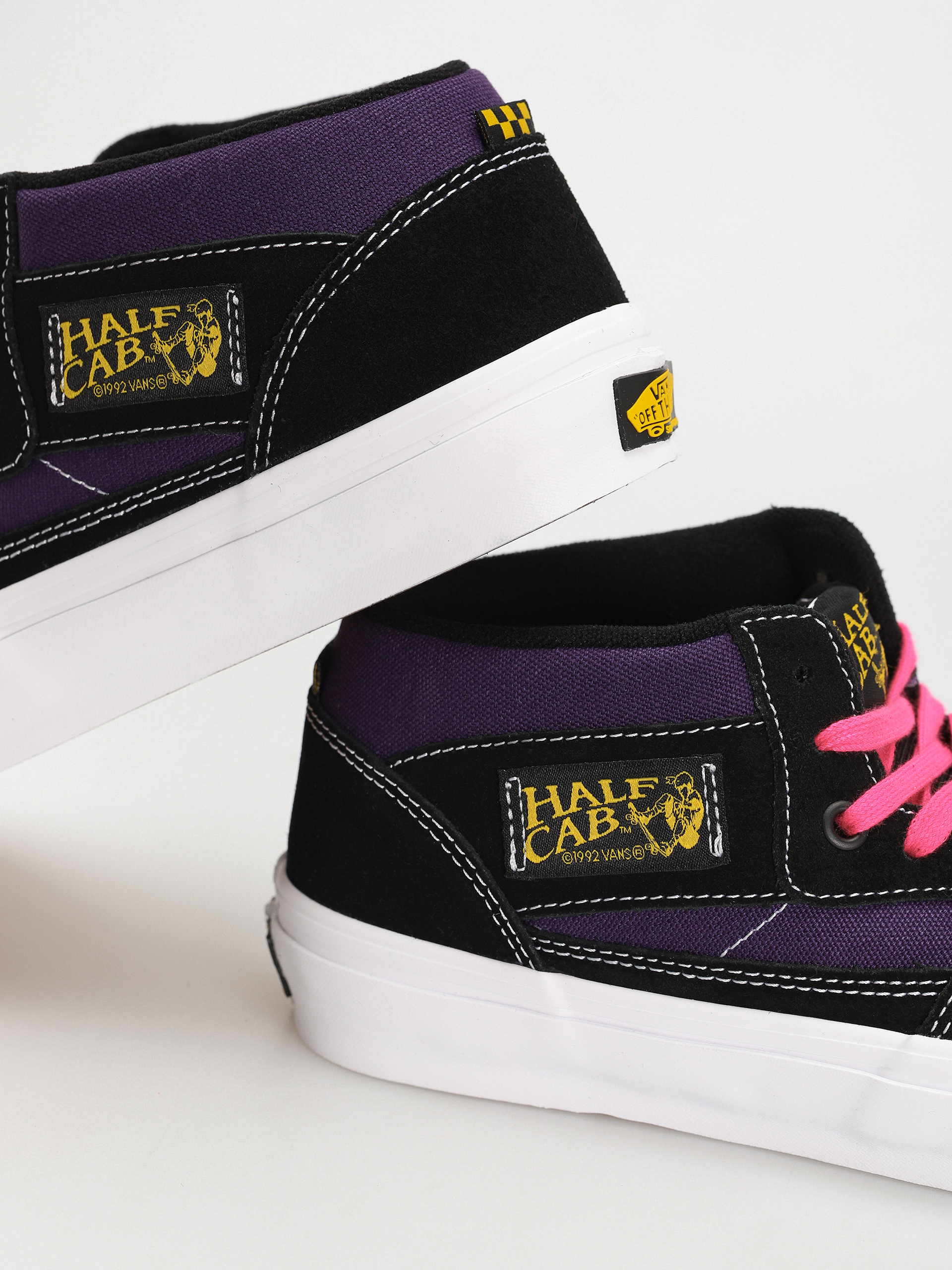 Vans Skate Half Cab Shoes - black, violet (black/purple)