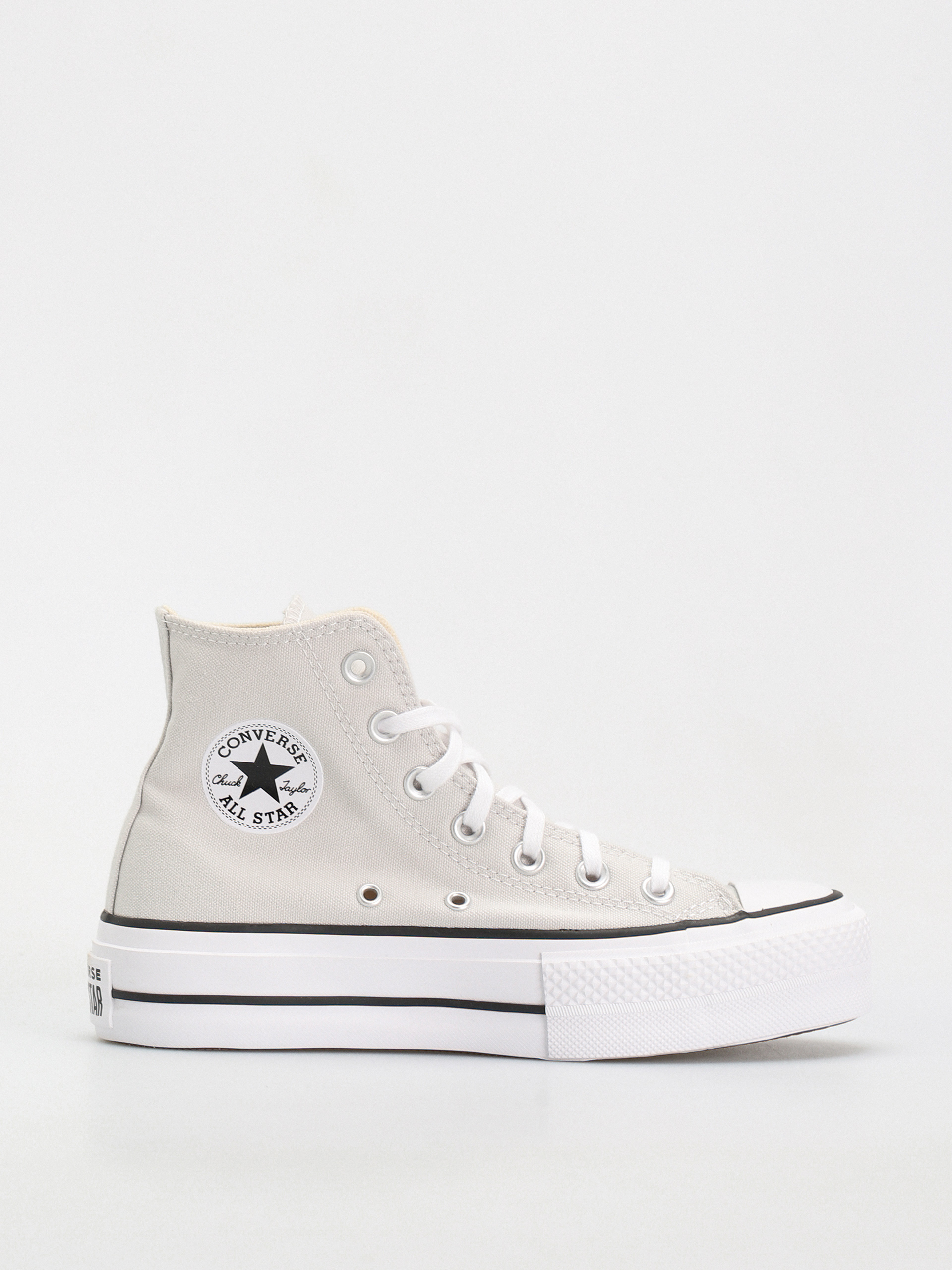 Grey high top converse best sale