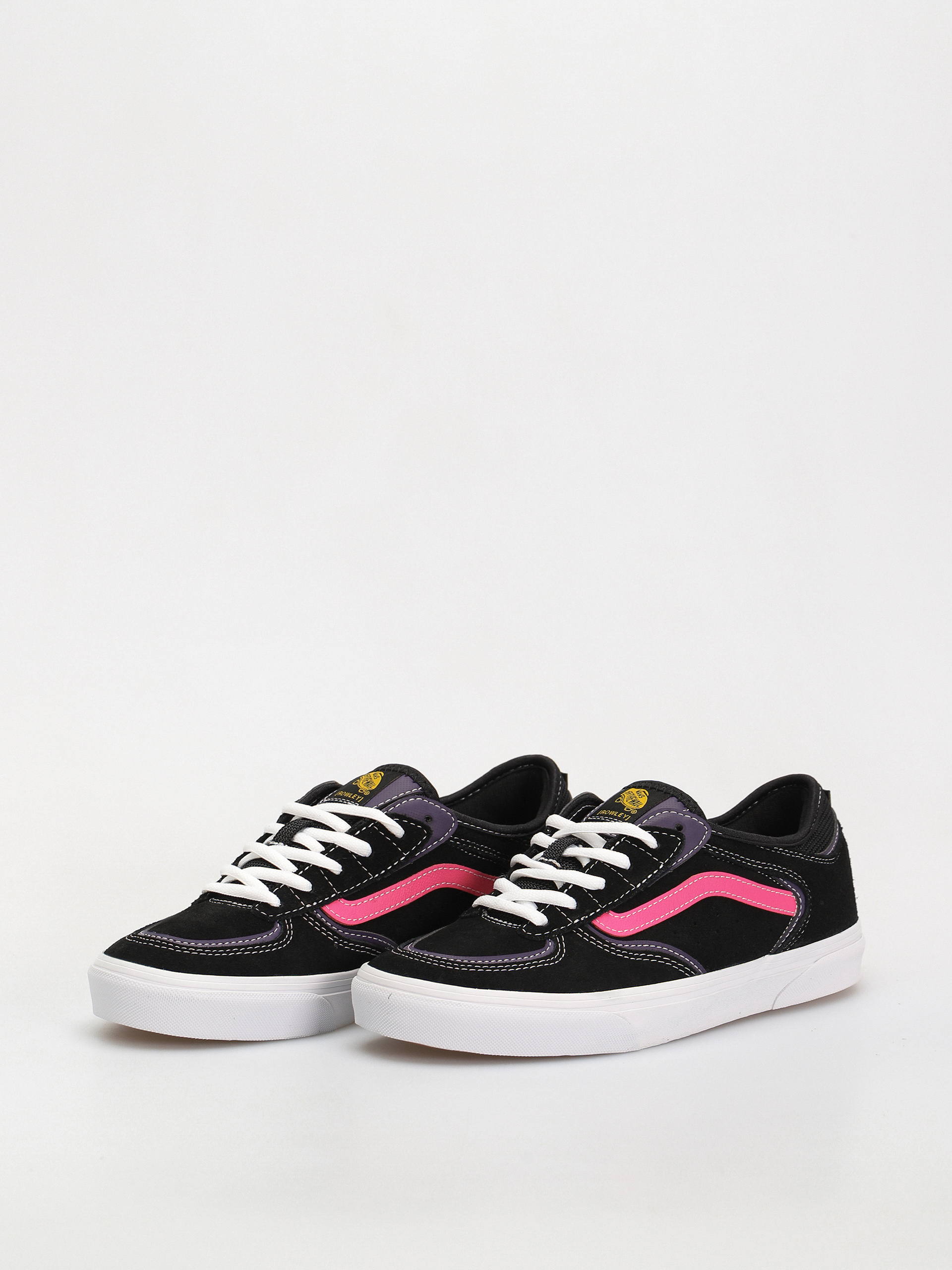 Vans Skate Rowley Shoes black black pink